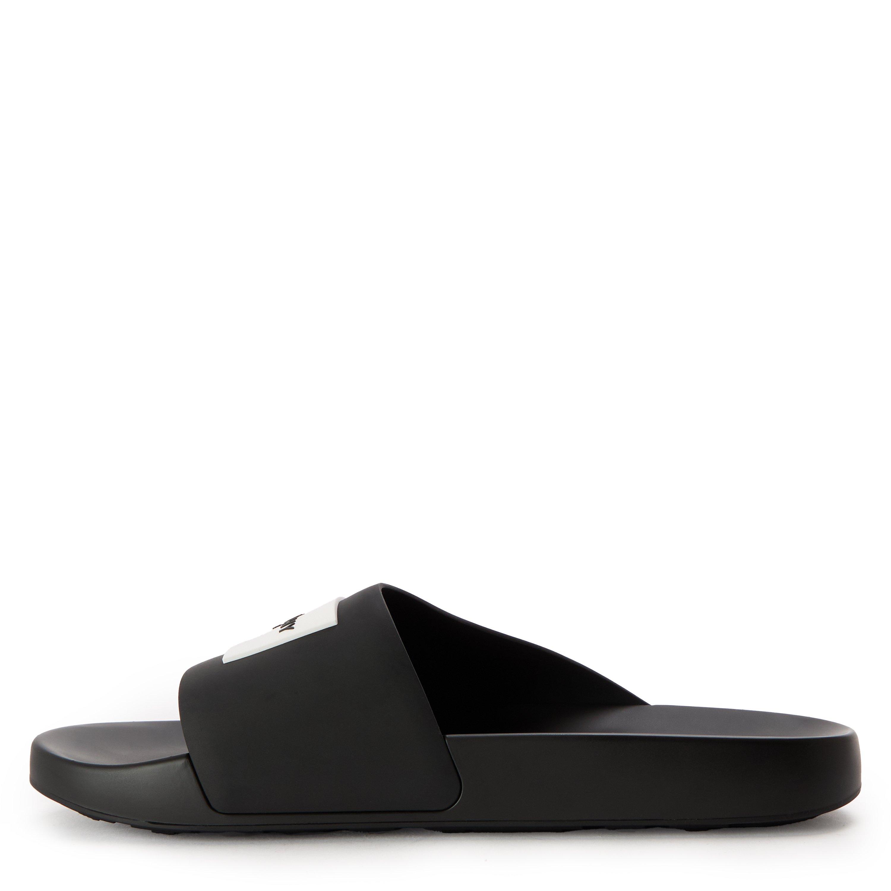 Black - GIVENCHY - Men's GIV Label Pool Sliders - 2