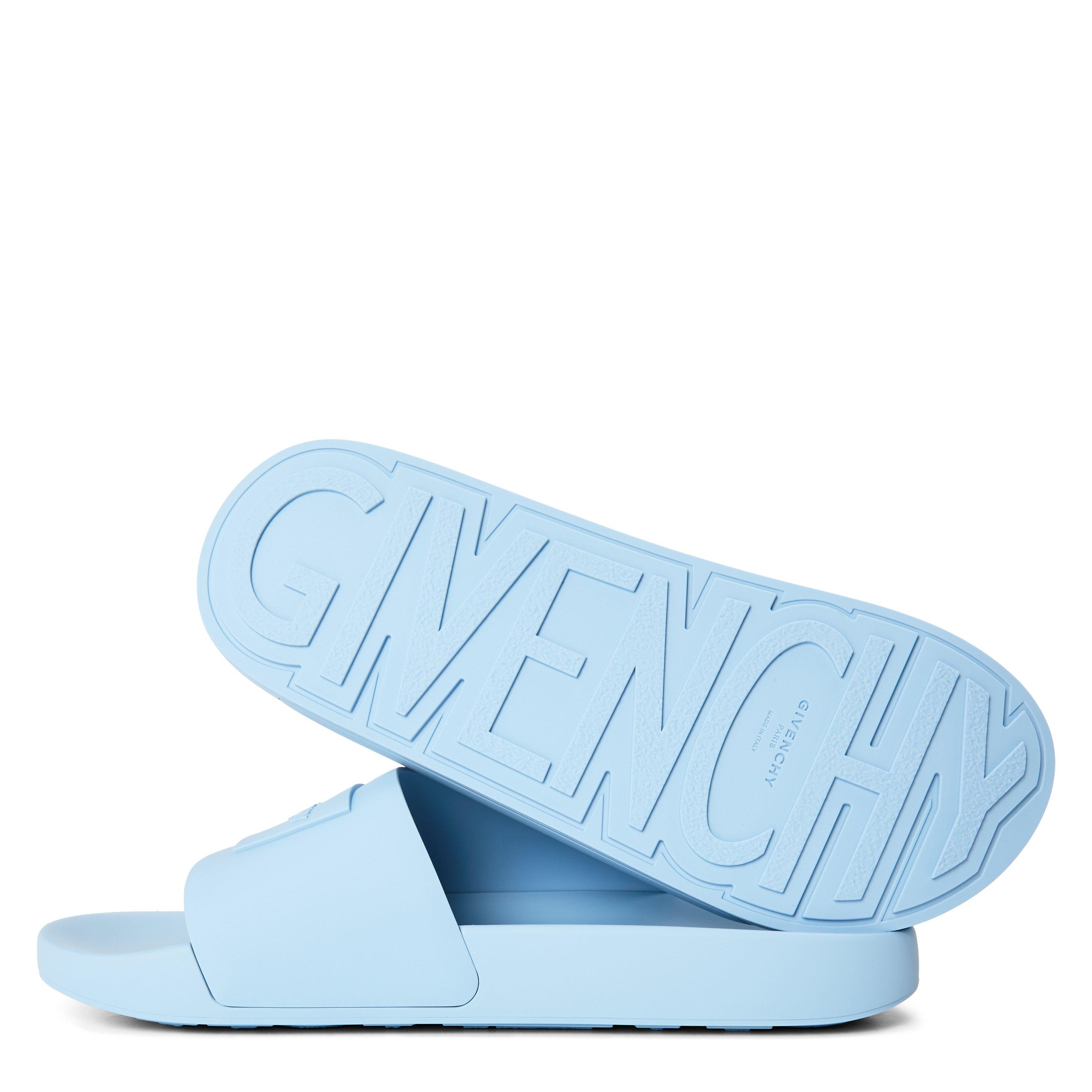 Blue - GIVENCHY - Men's GIV Label Pool Sliders - 3