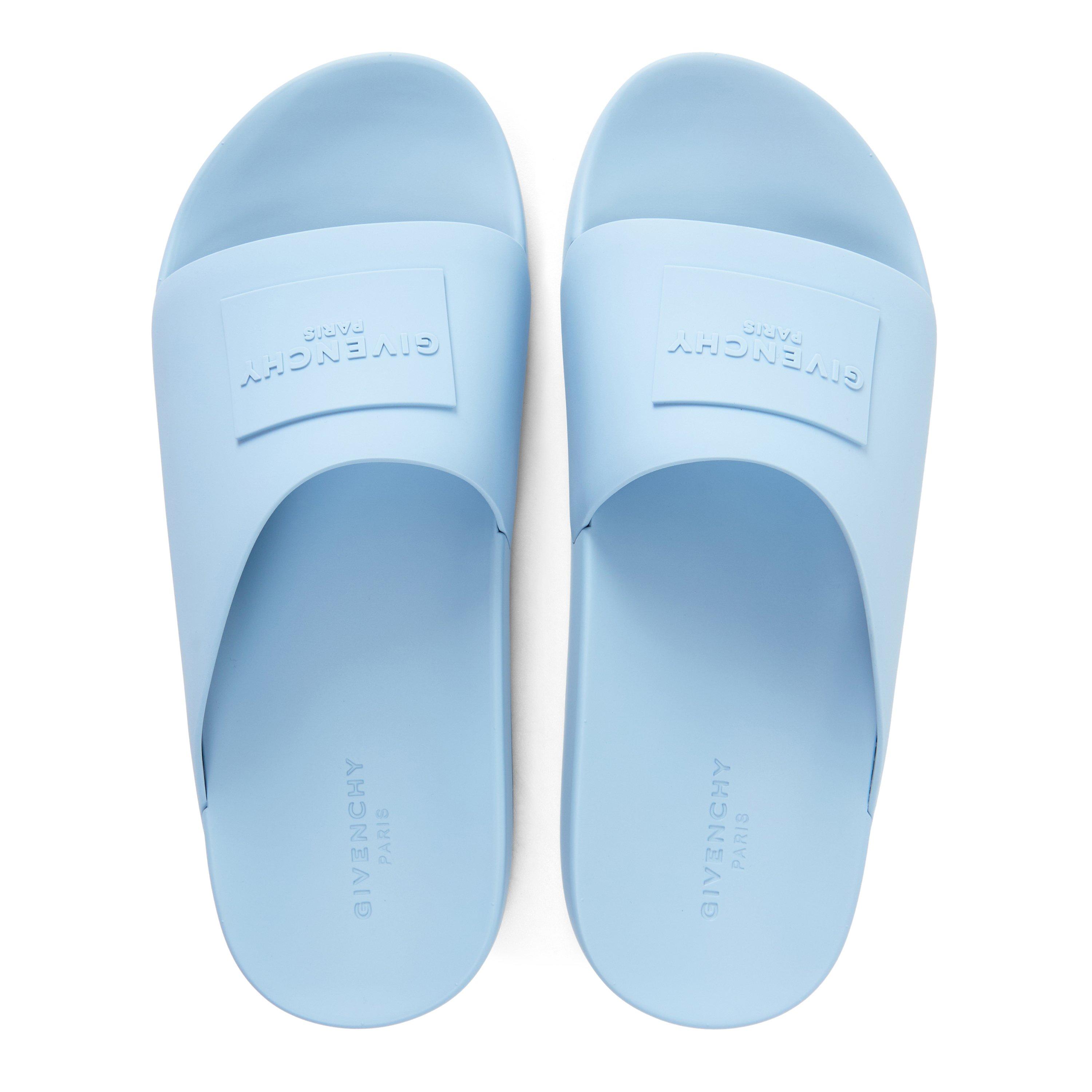 Blue - GIVENCHY - Men's GIV Label Pool Sliders - 4