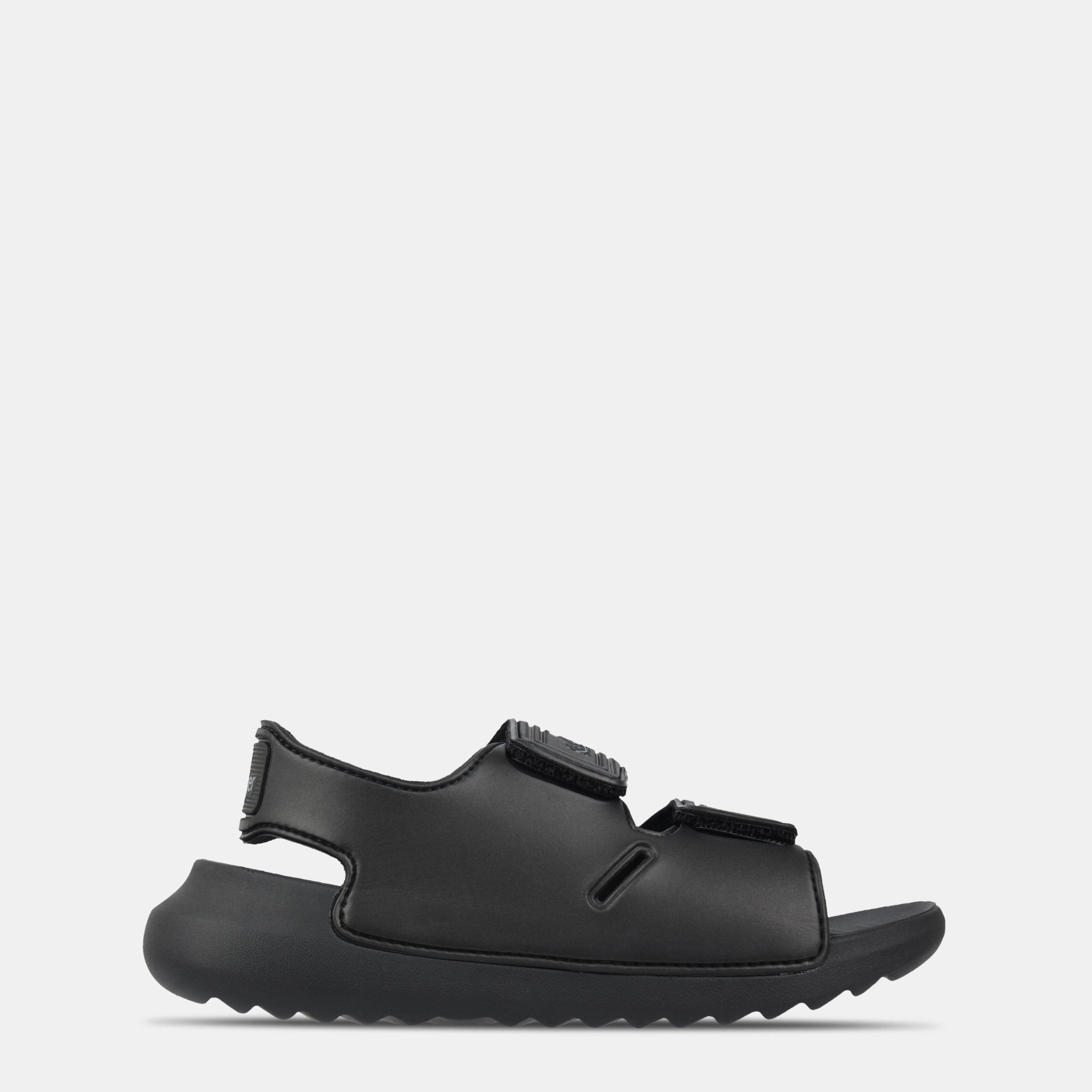 Black - Slazenger - Kids' Hook and Loop Sports Sandals - 1