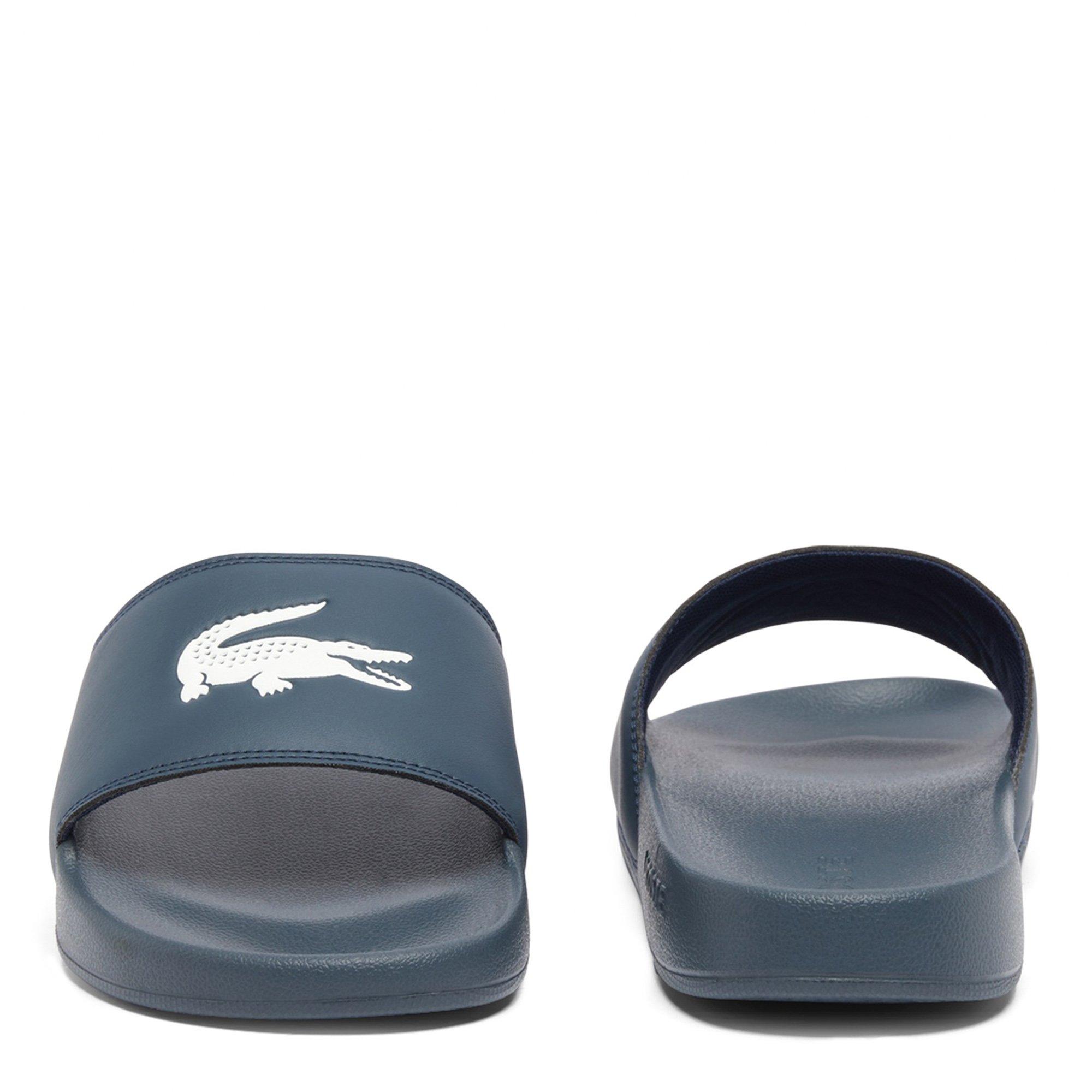 NVY/WHT - Lacoste - Pool Sliders - 3