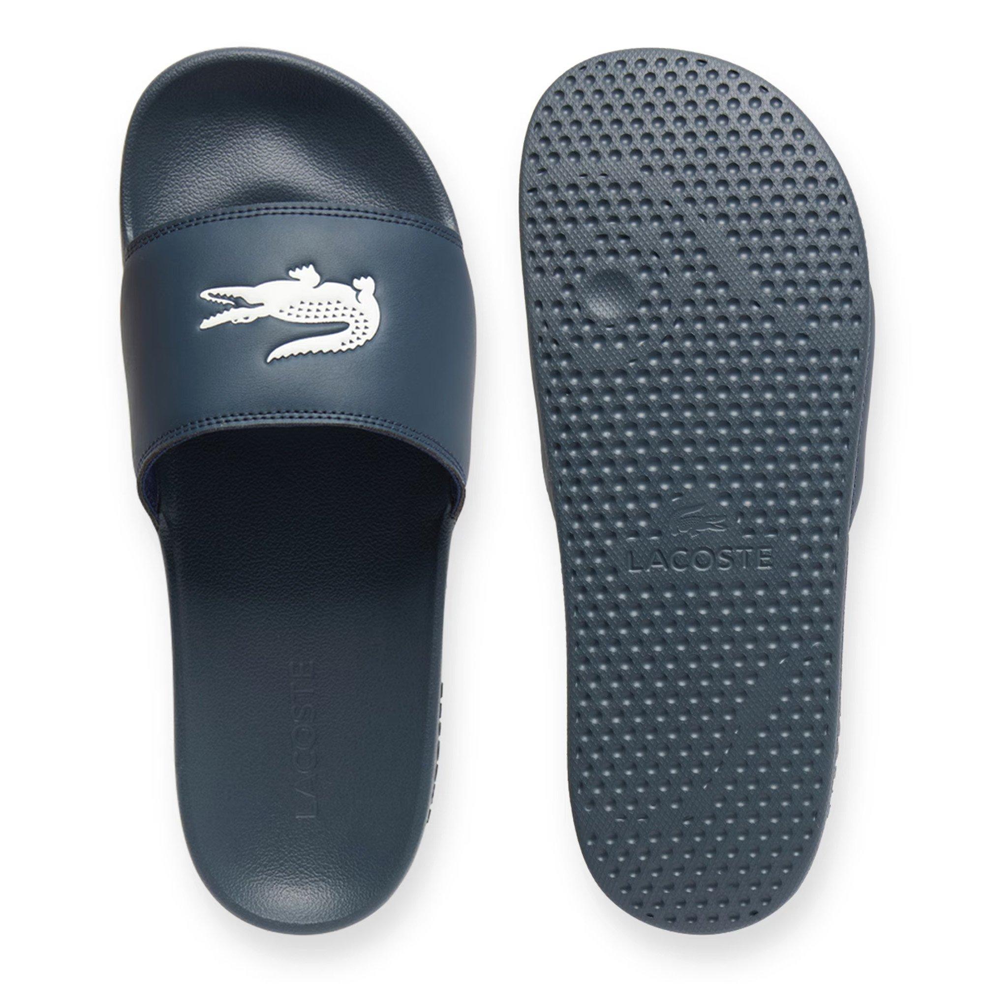 NVY/WHT - Lacoste - Pool Sliders - 4