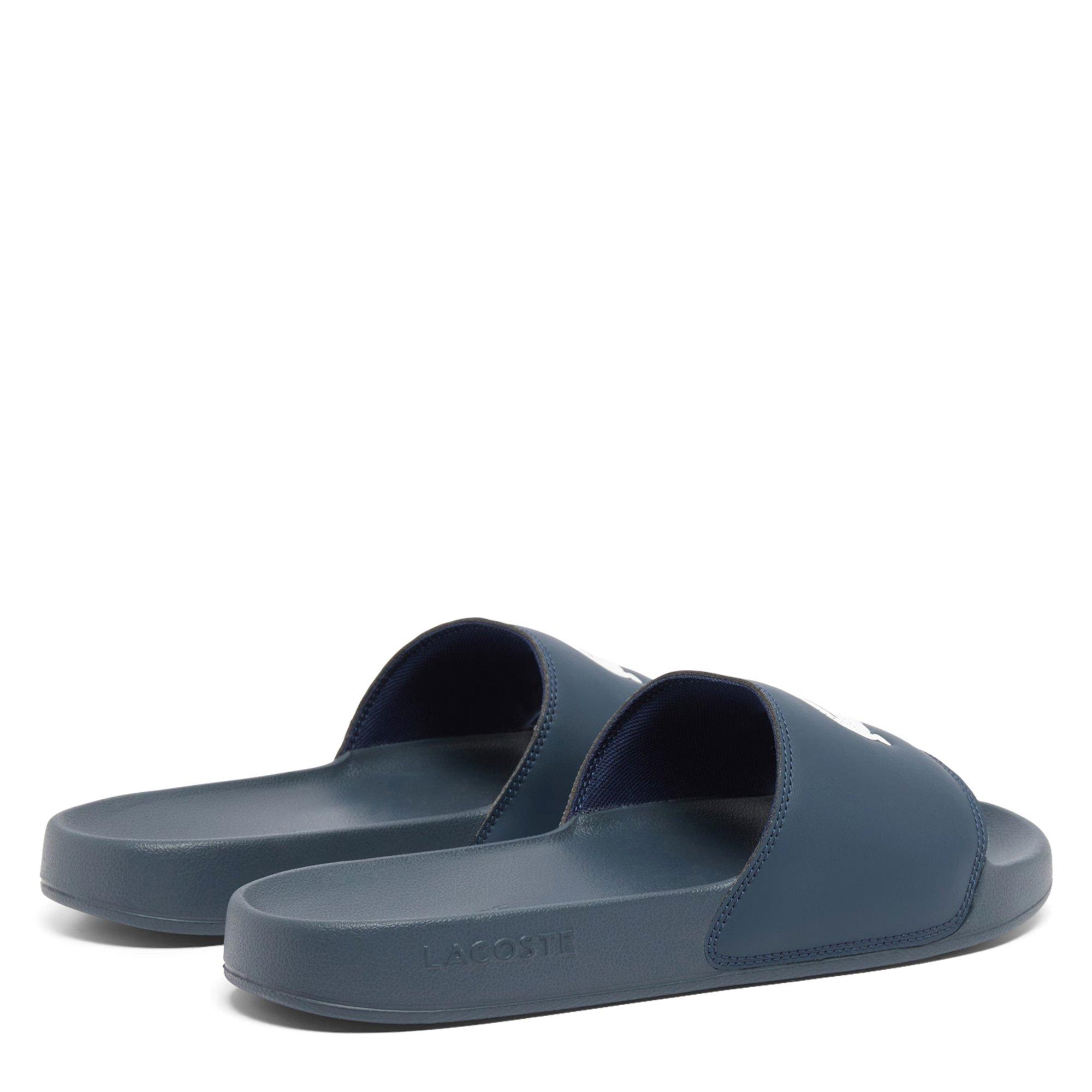 NVY/WHT - Lacoste - Pool Sliders - 5