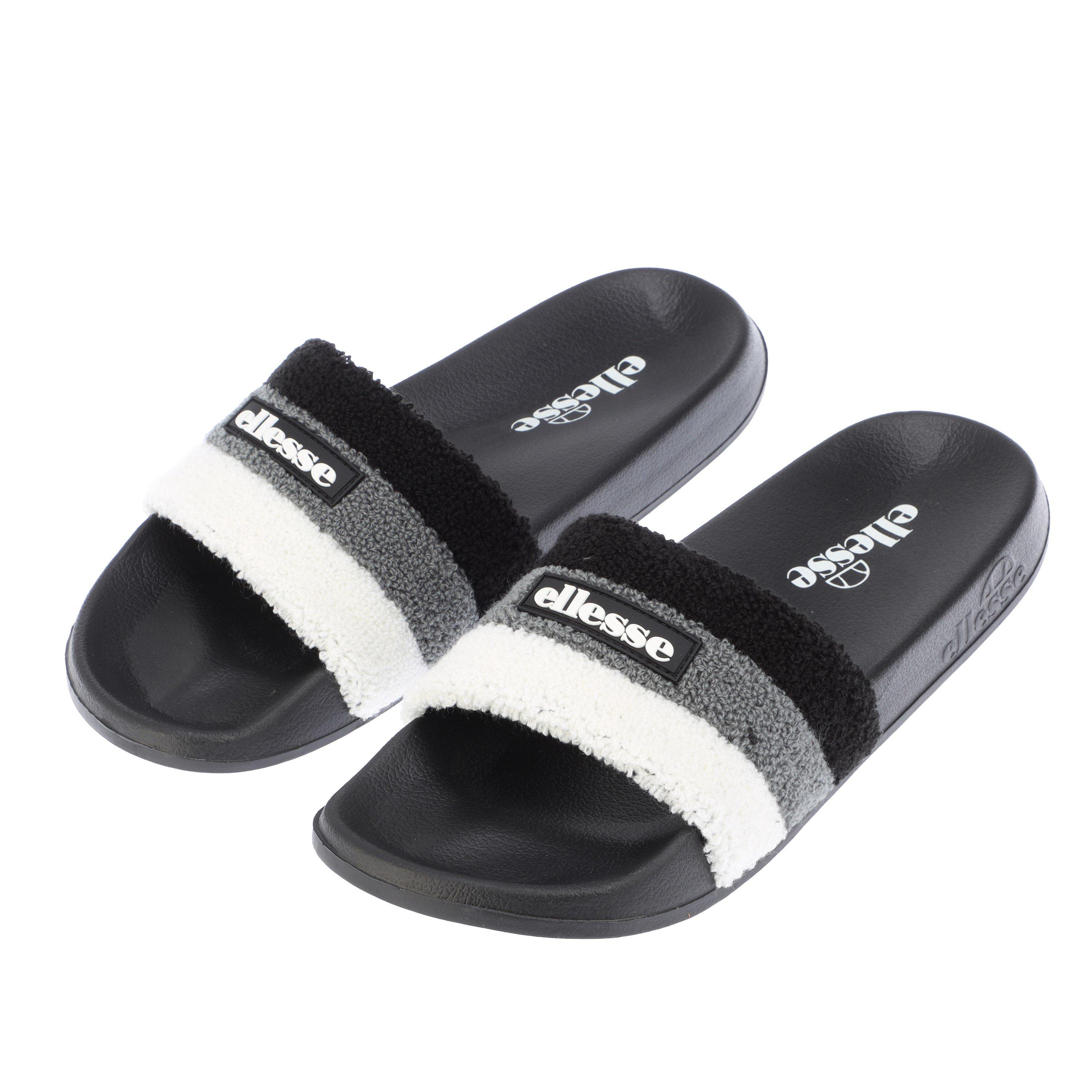 Black/Grey - Ellesse - Men's Triply Pool Slider - 1