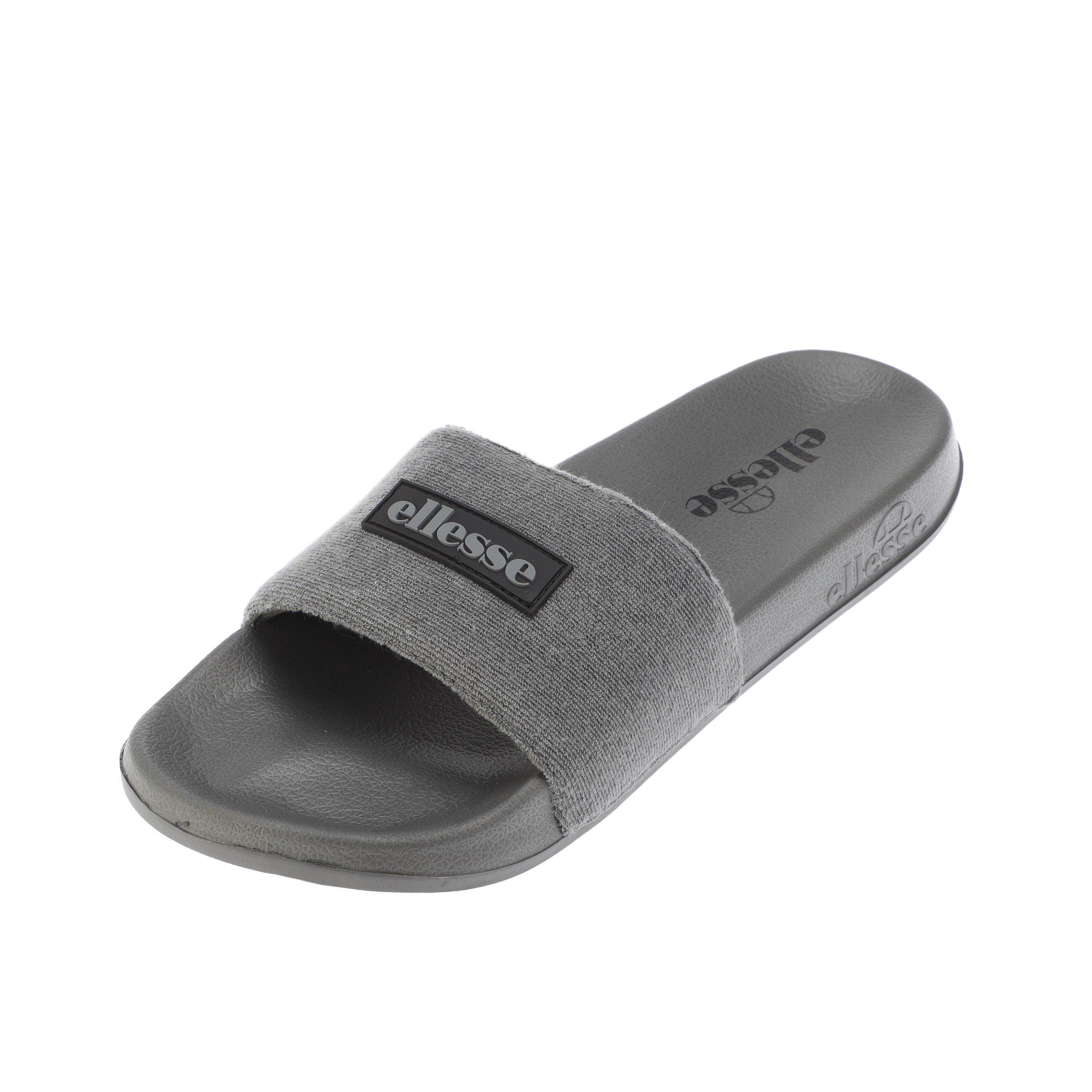 Grey - Ellesse - Men's Laxxes Water Resistant Pool Sliders - 3