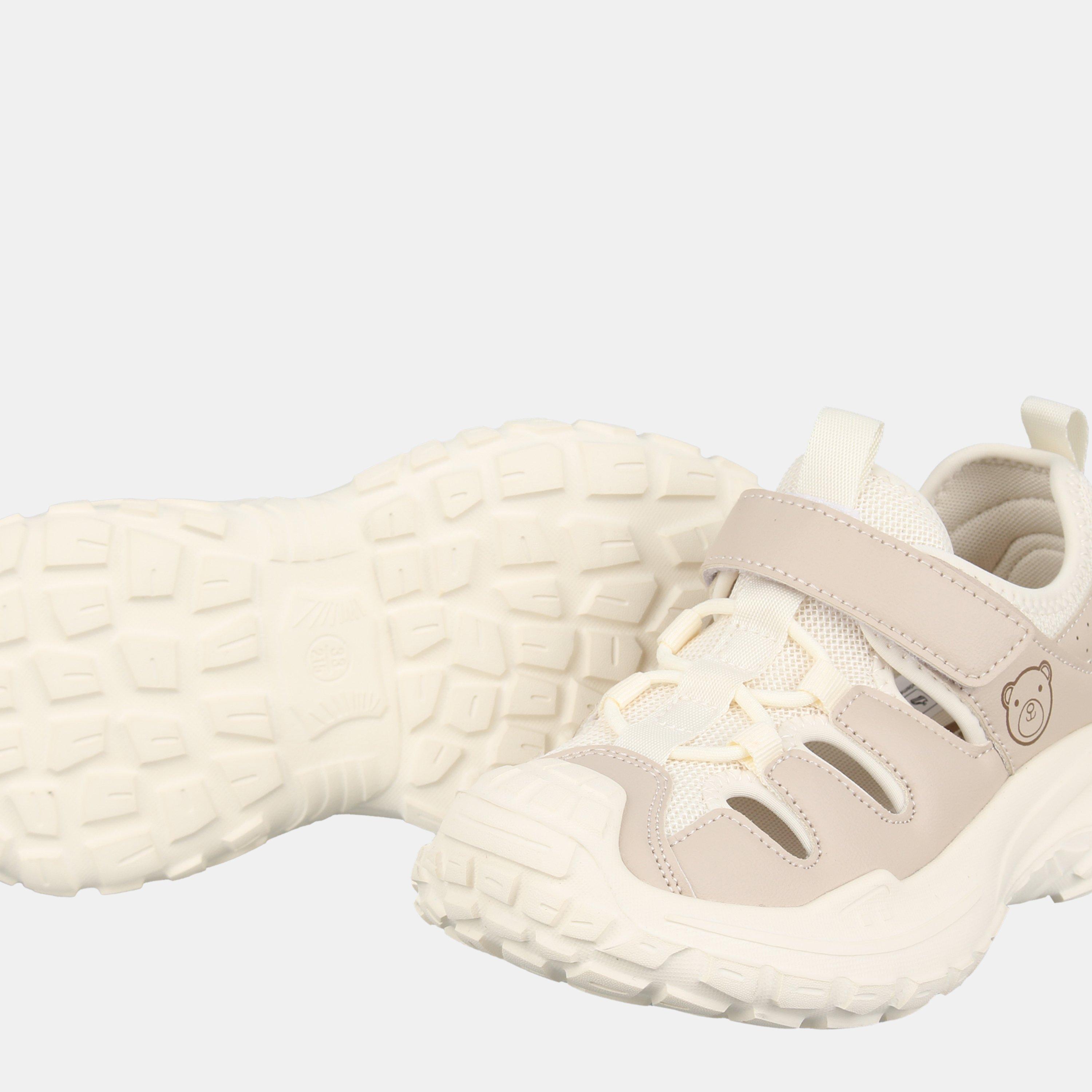 Beige - Fabric - Bear Sandal Ch62 - 3