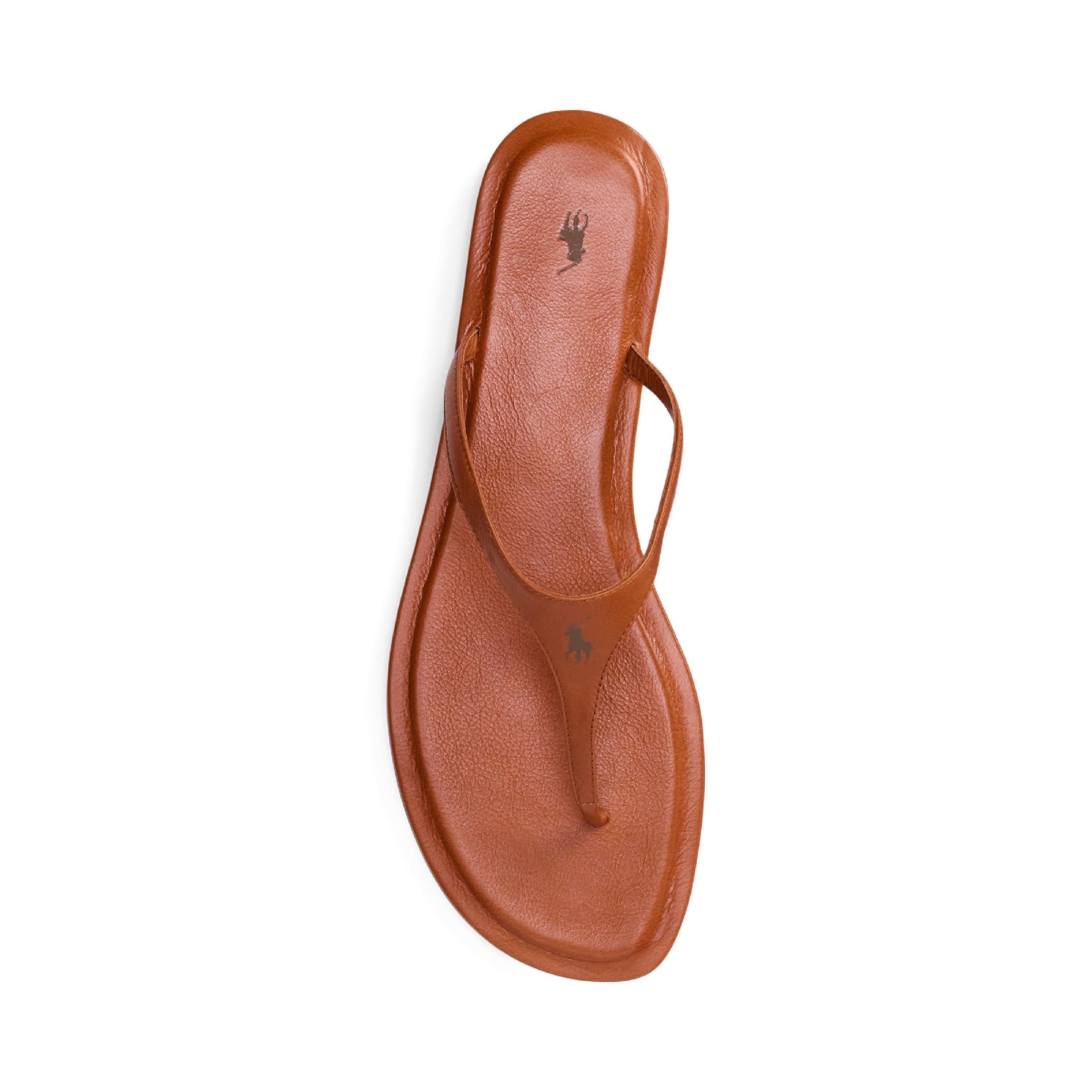 Cuoio - Polo Ralph Lauren - Womens Flip Flops - 2