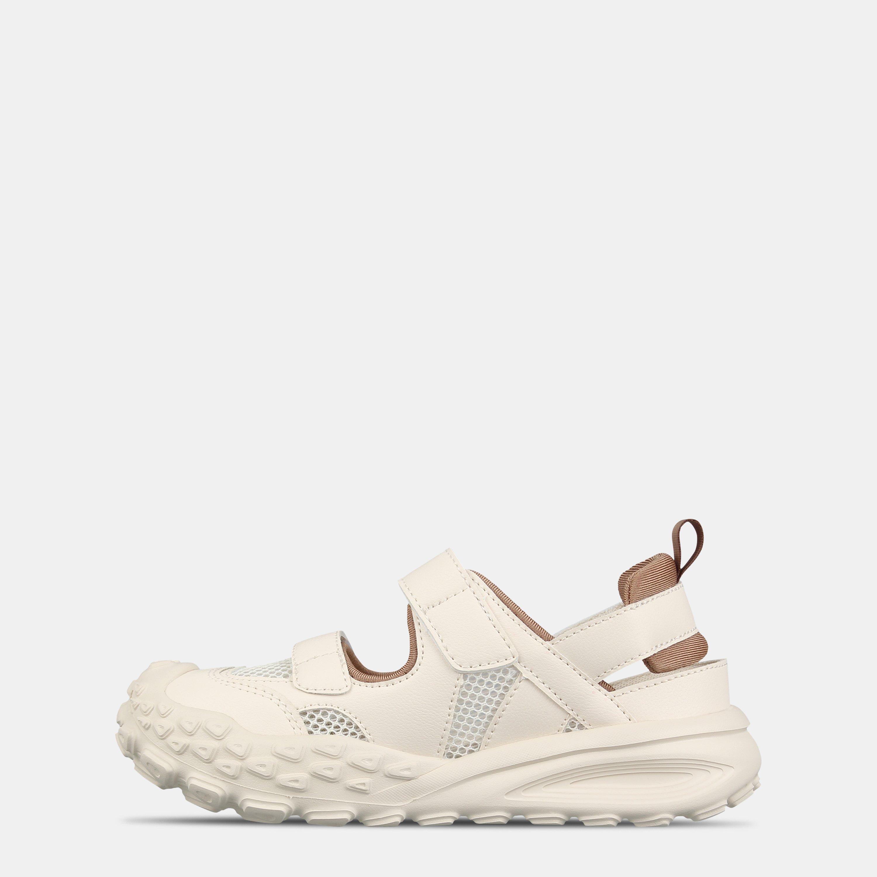 Bež - Fabric - Fabric Duck Sandal Ch62 - 2