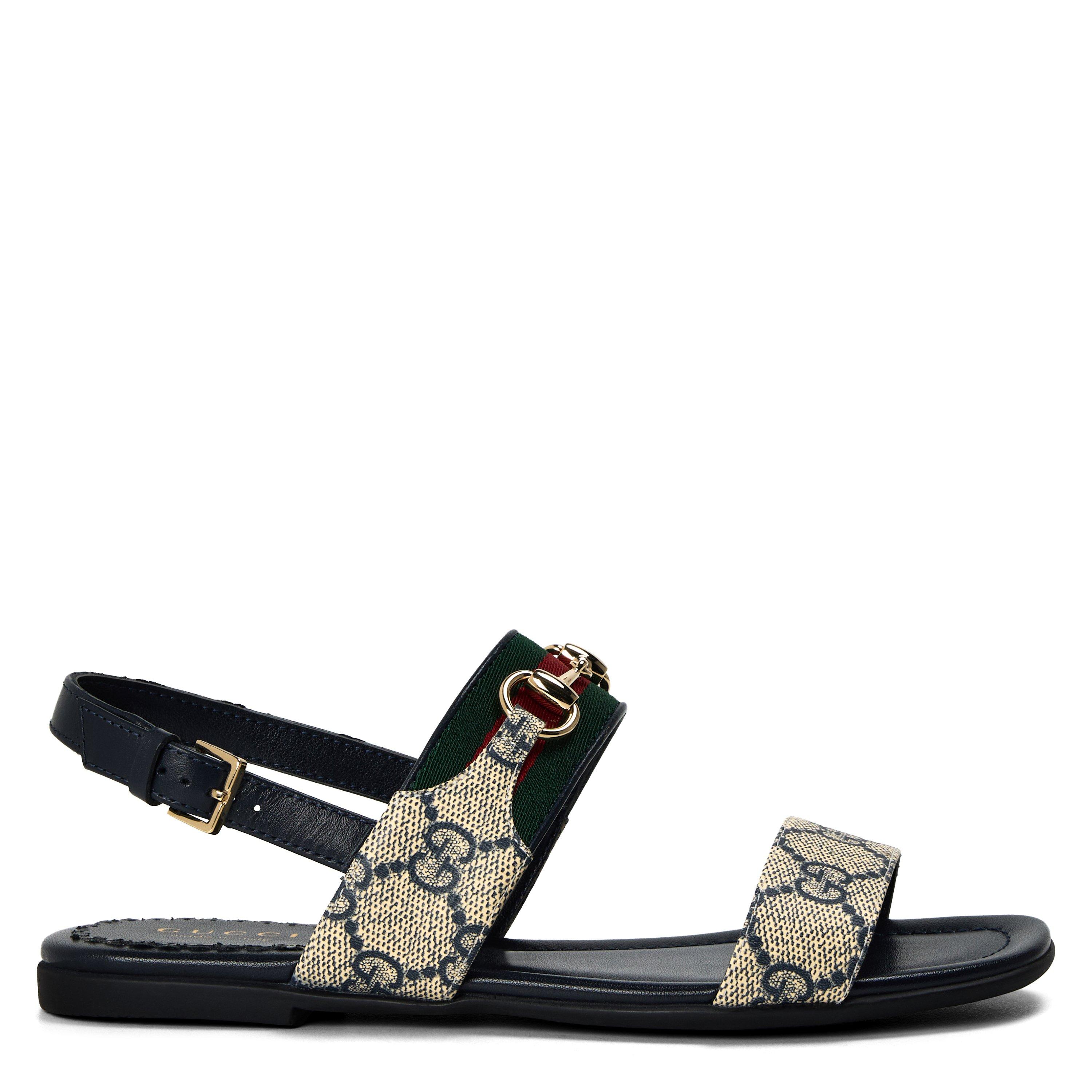 Beige/Blu 4061 - Gucci - Gucci GG Sandals Jn62 - 1