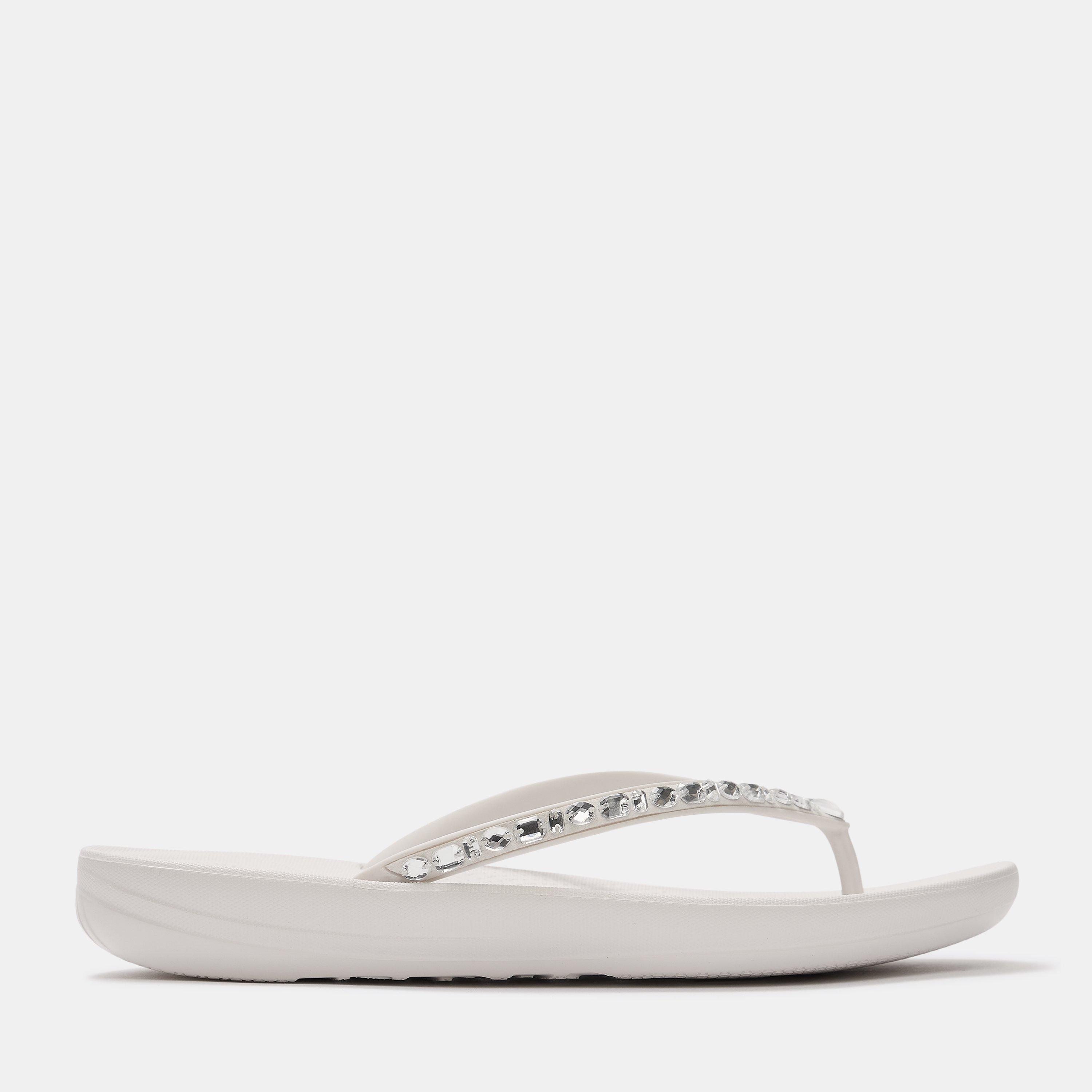 Urban White - FitFlop - Iqushion Multi Crystal Flip Flops - 1
