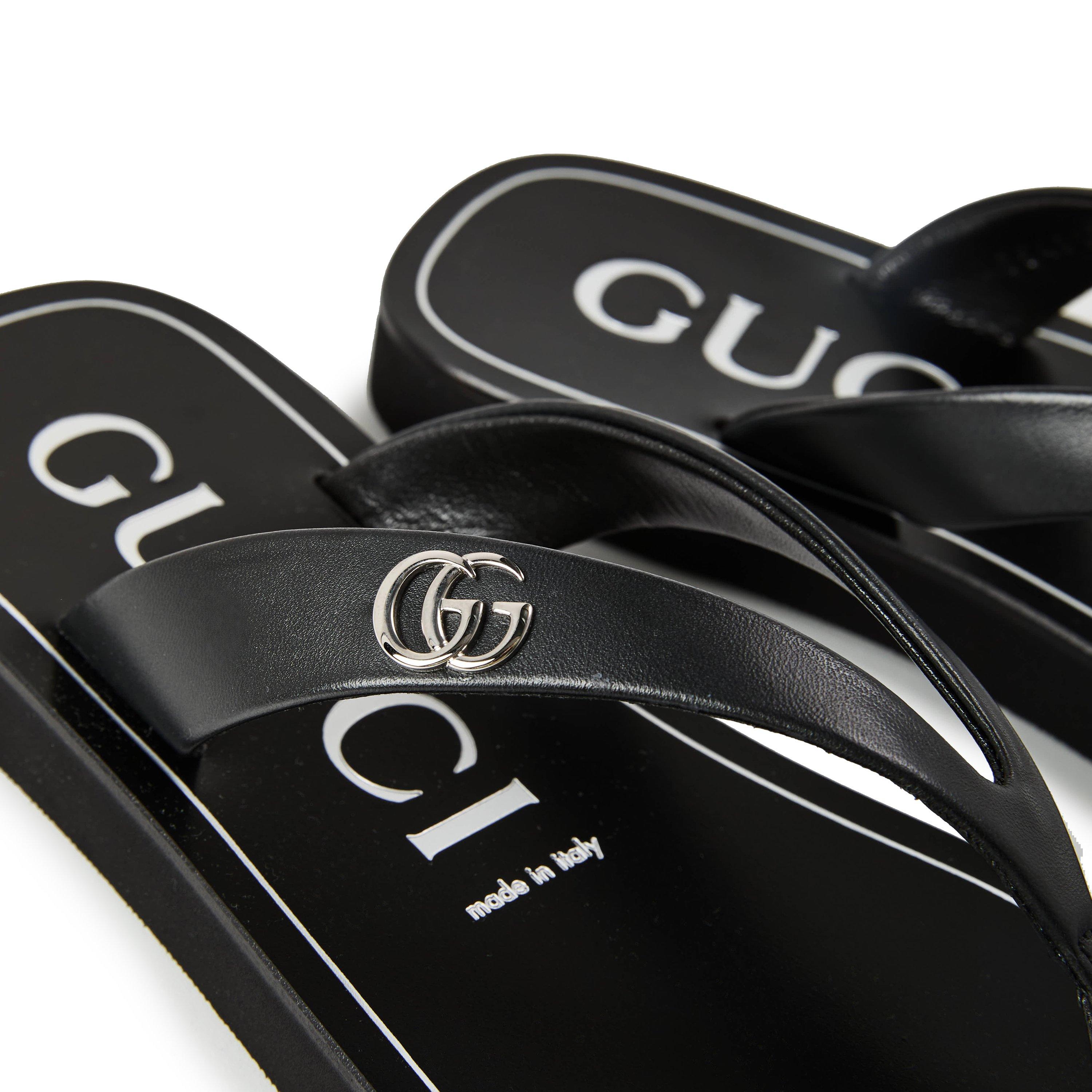 Black - Gucci - Women's Flip Flops - 3