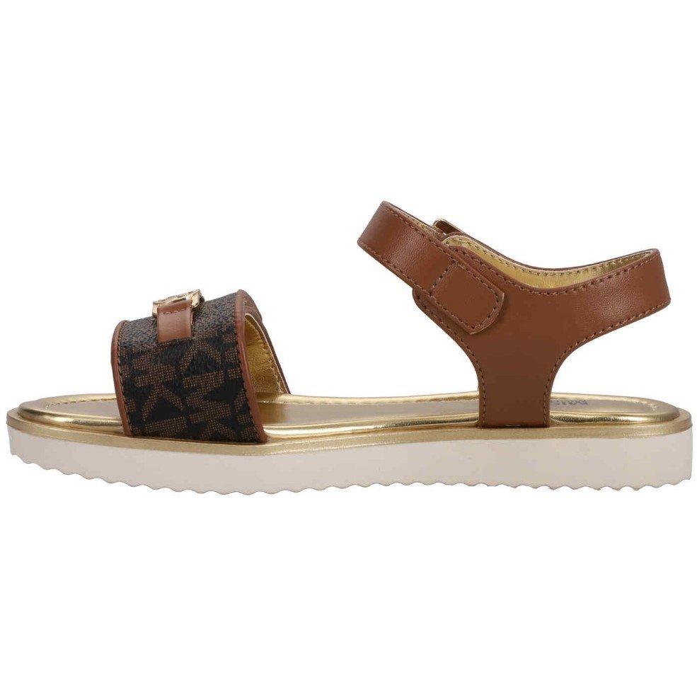 Luggage Brown - MICHAEL Michael Kors - Kids' Flat Sandals - 2