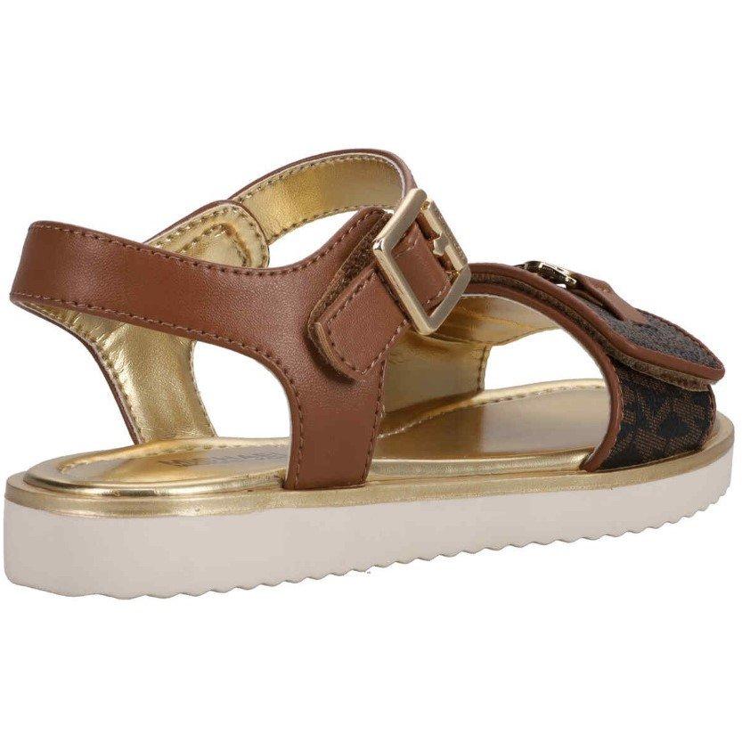 Luggage Brown - MICHAEL Michael Kors - Kids' Flat Sandals - 4