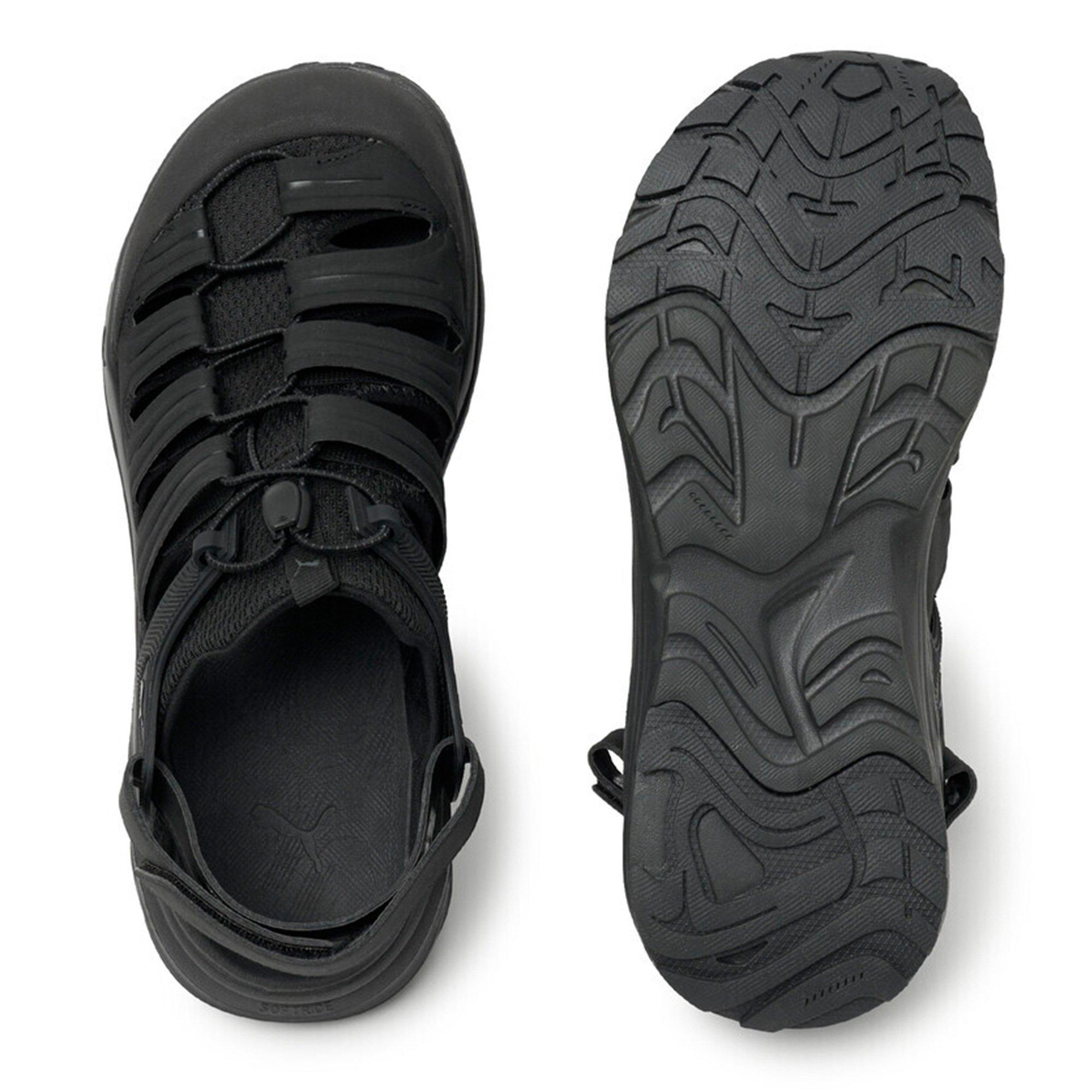 Black-W.White - Puma - PUMA Hypnotic Ventra Sandals Mens - 4