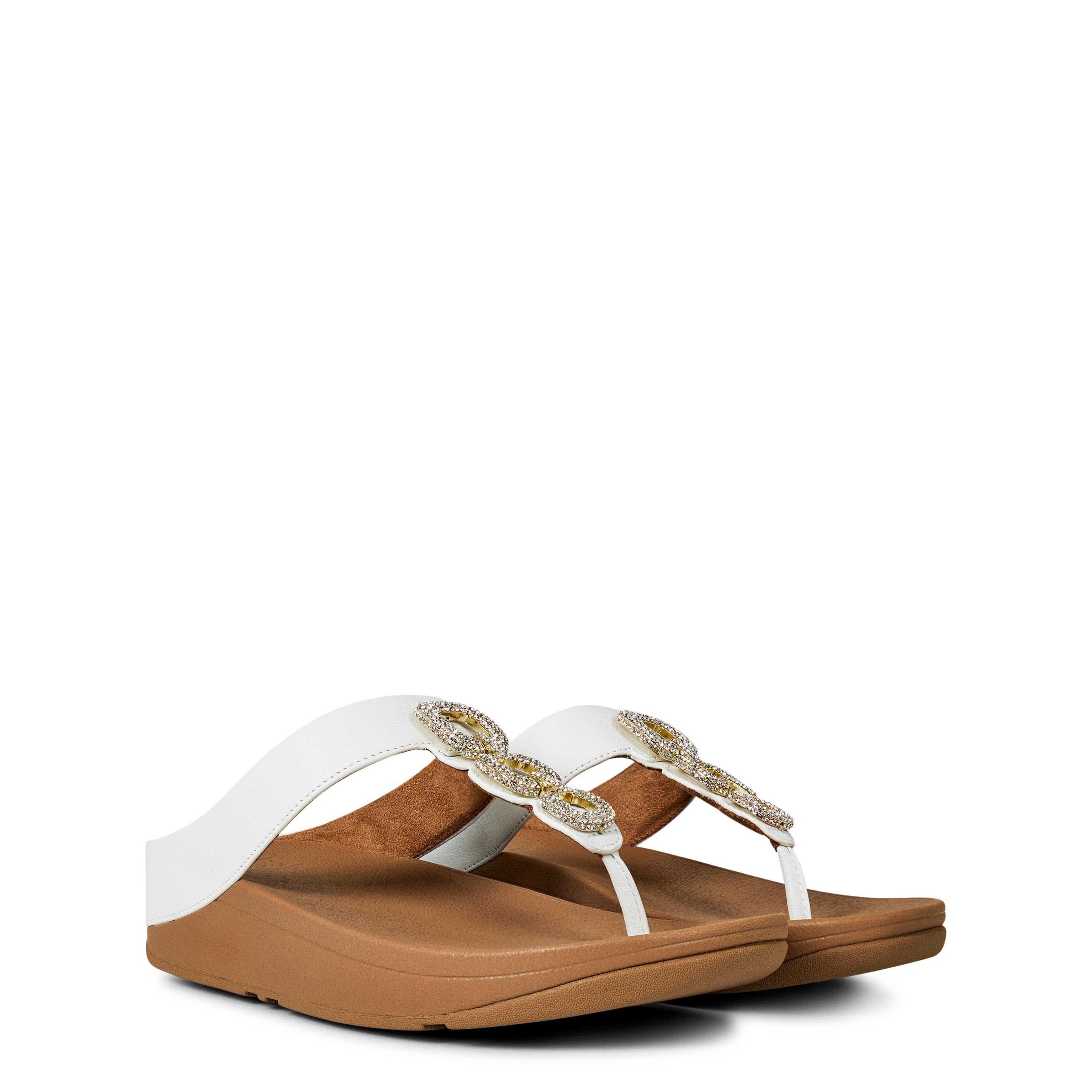 Urban White - Fitflop - Women's Fino Lightweight Flip Flops - 4