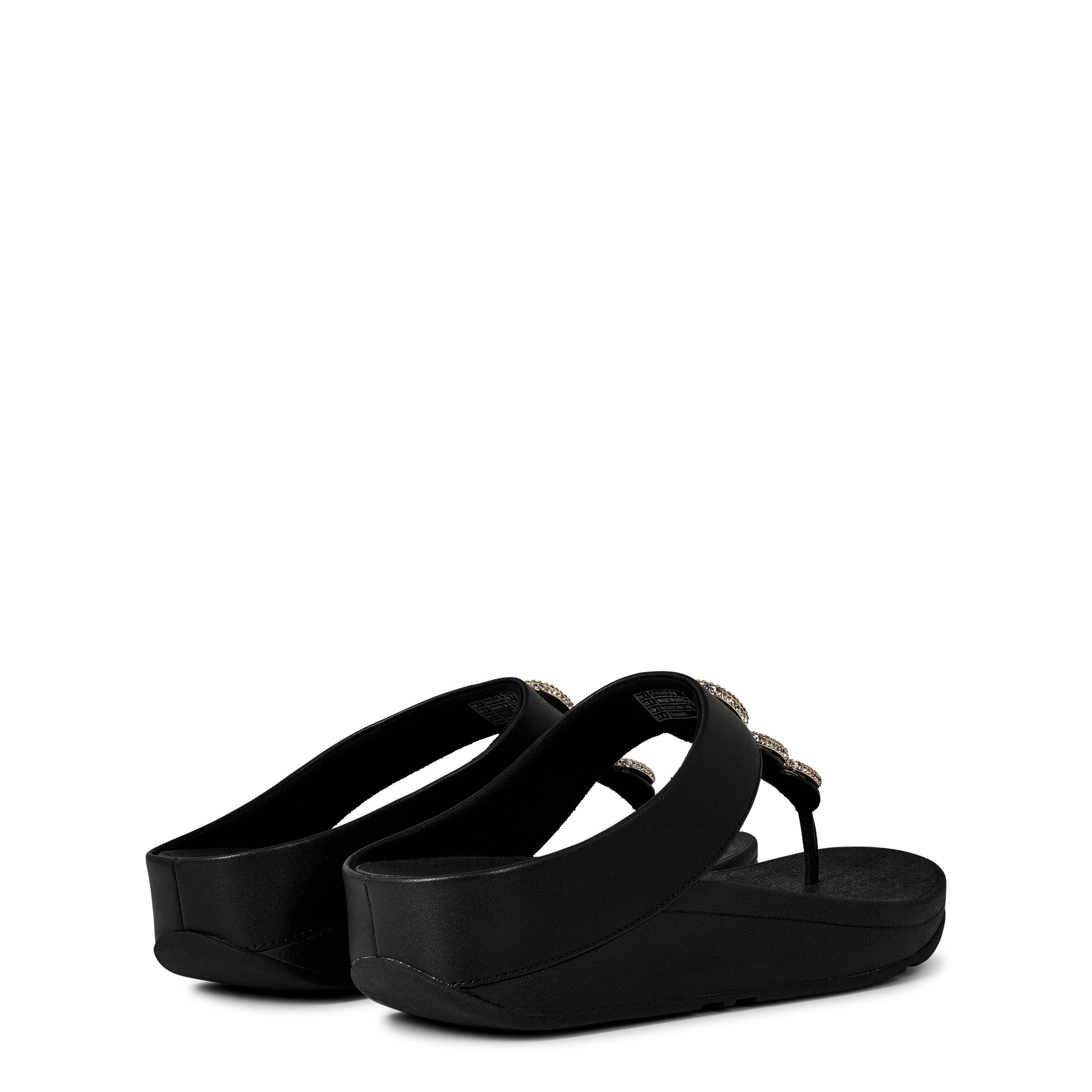 Nero - Fitflop - Women's Fino Flip Flops - 5