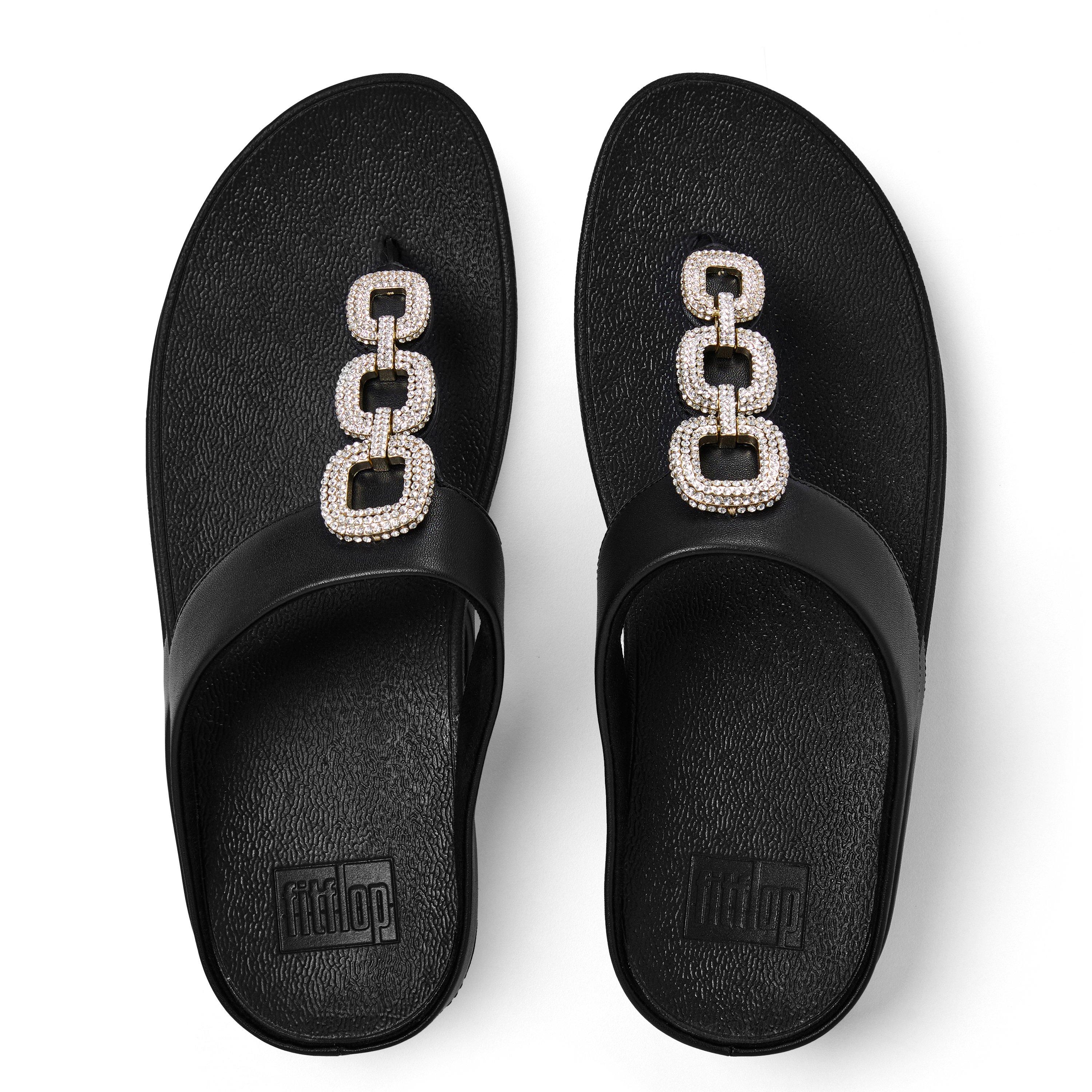 Nero - Fitflop - Women's Fino Flip Flops - 6