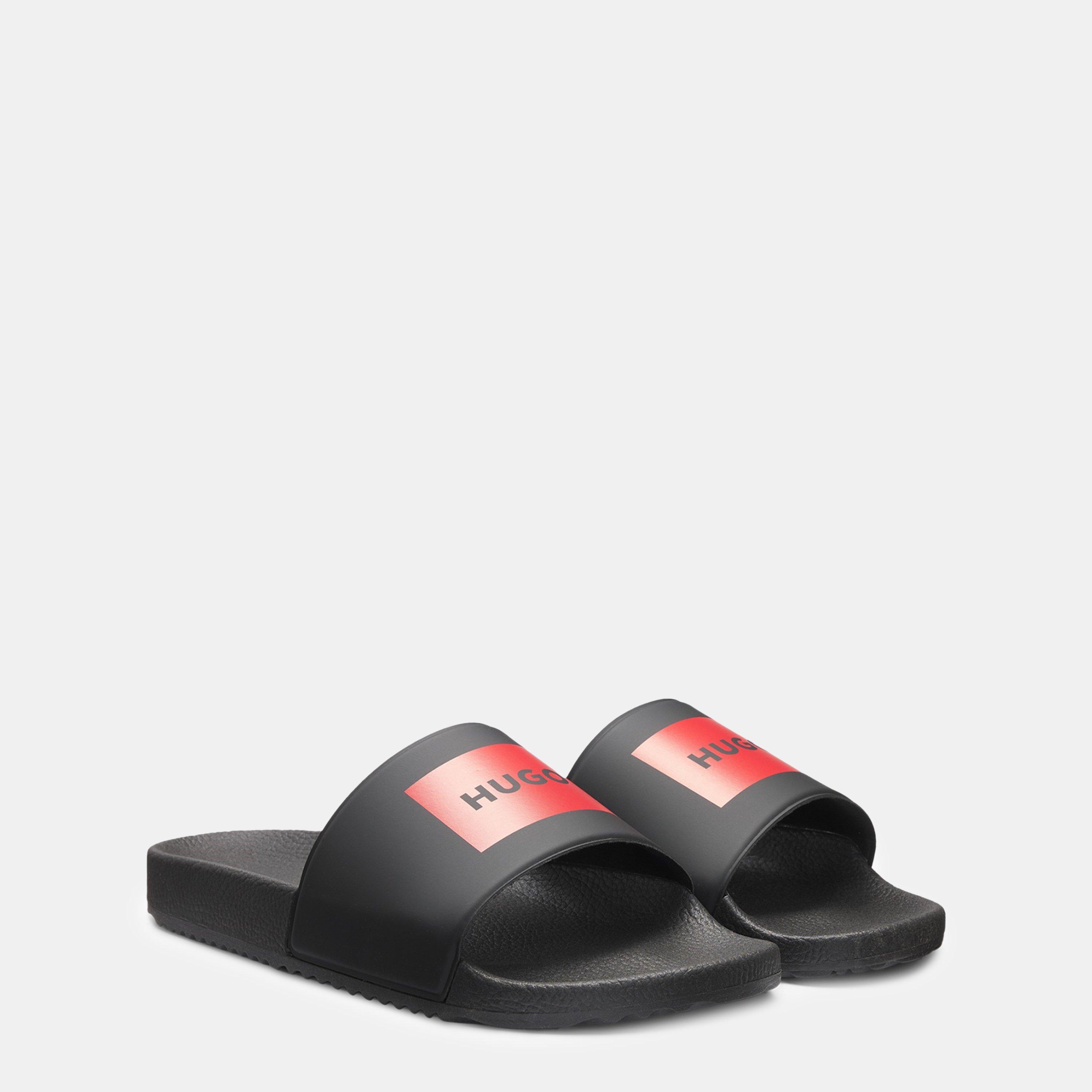 Hugo Mens HUGO Iconic Sliders with Logo Detail | USC