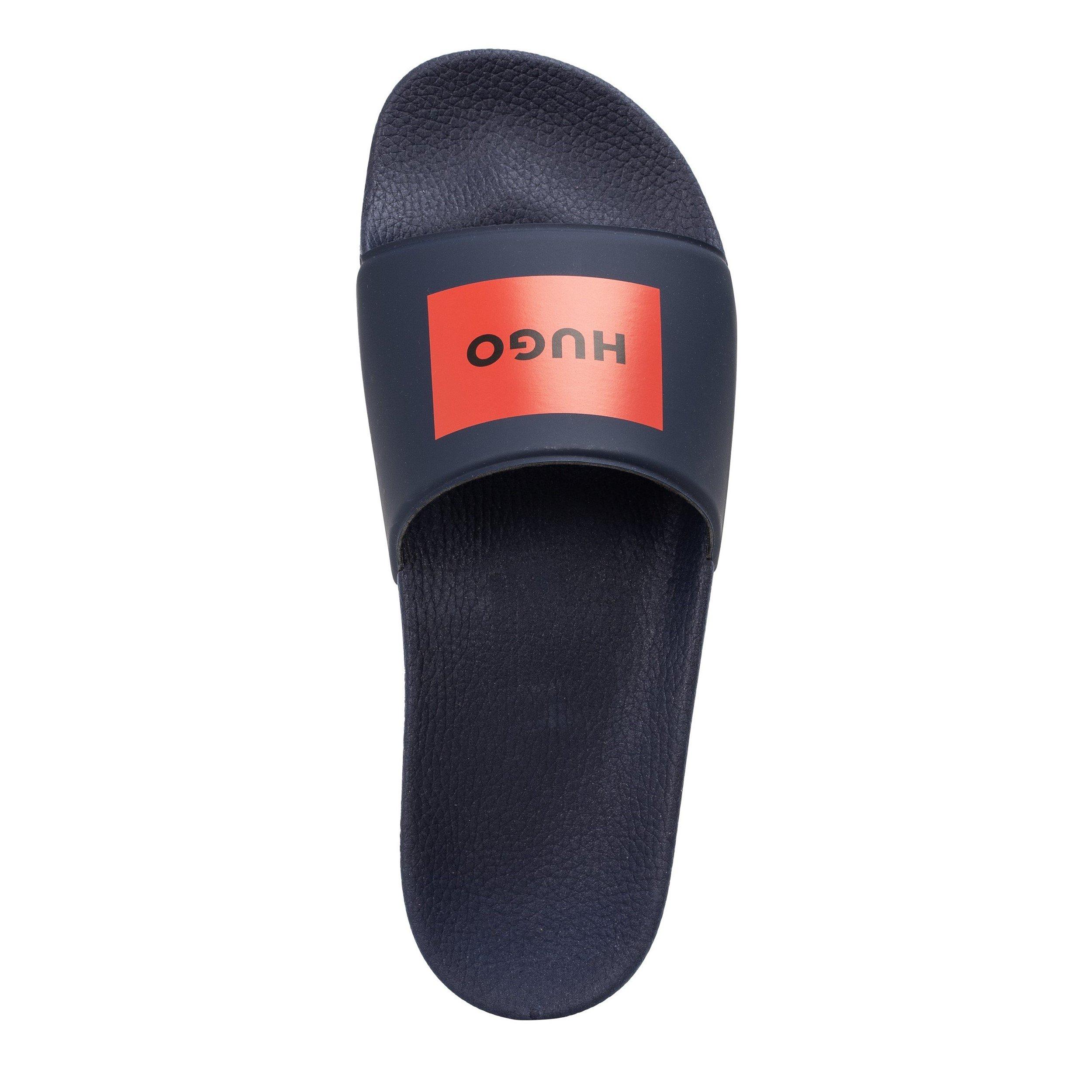 Navy 404 - Hugo - Mens HUGO Iconic Sliders with Logo Detail - 2