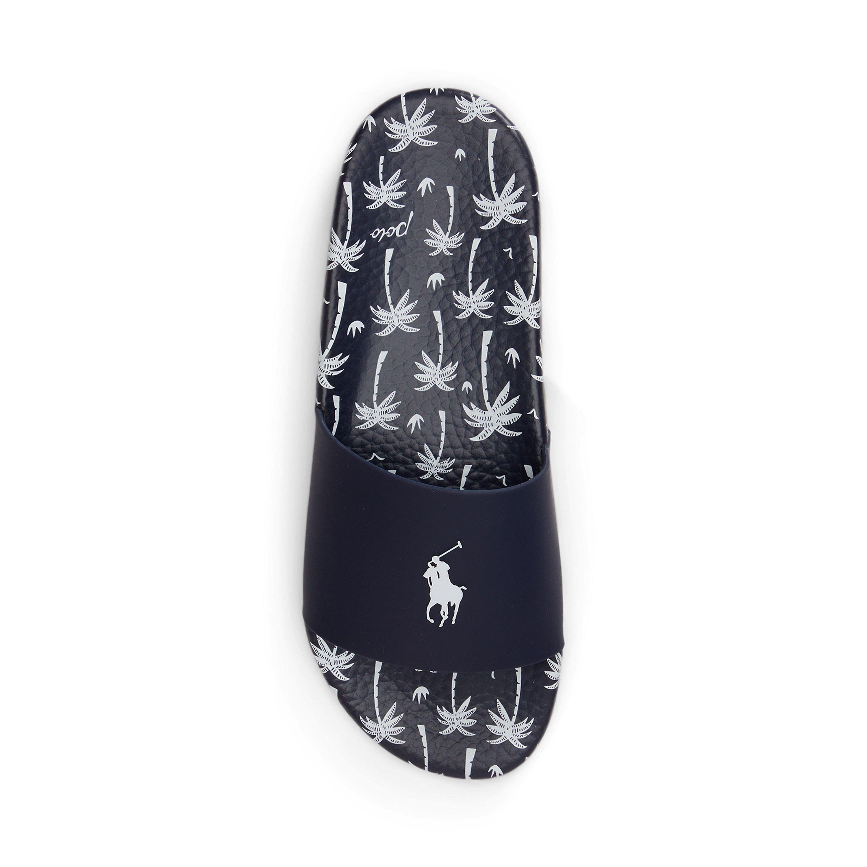 Navy Polo Palms - Polo Ralph Lauren - Polo Pool Slide Sn62 - 3