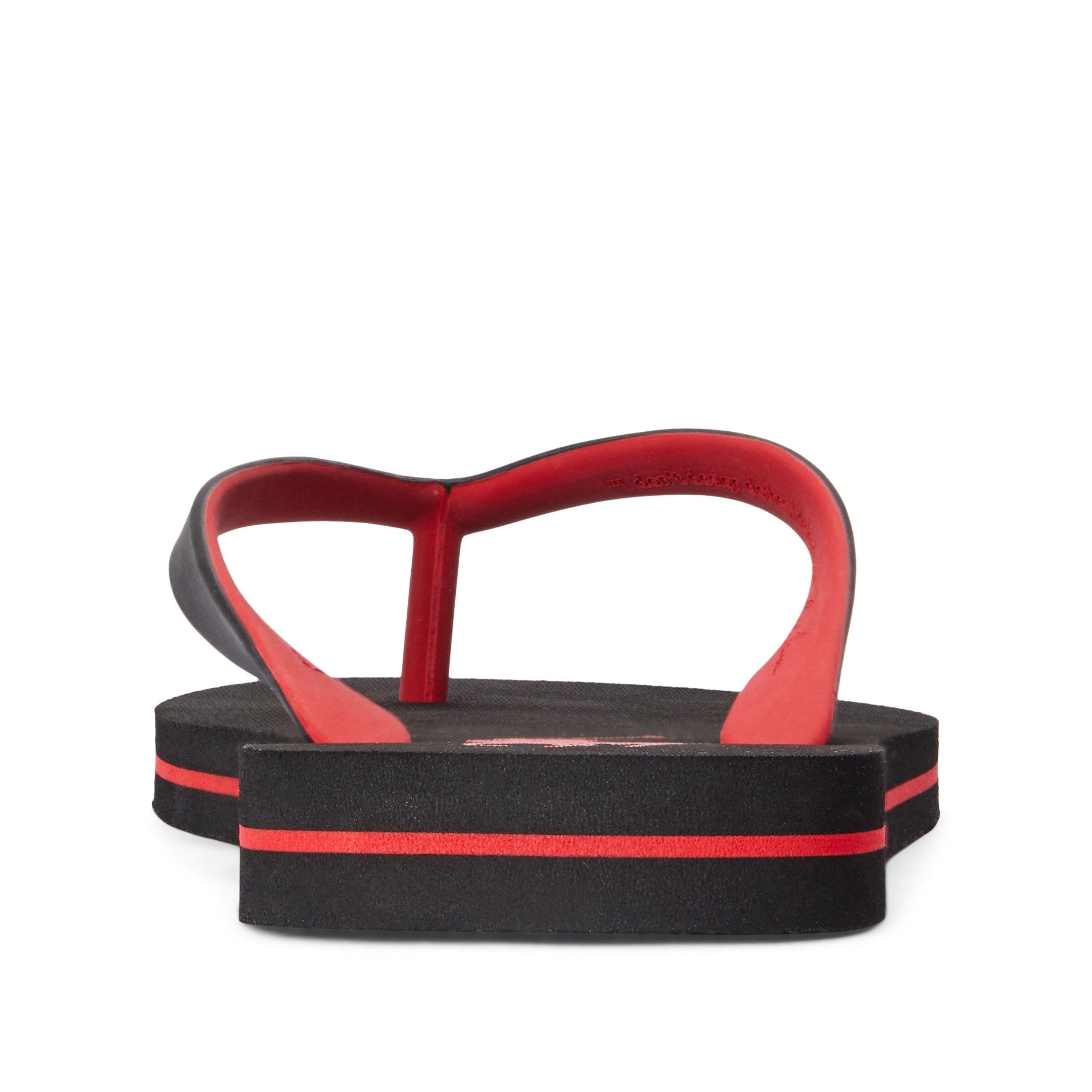 Black/Red - Polo Ralph Lauren - Men's Pool Sliders - 3