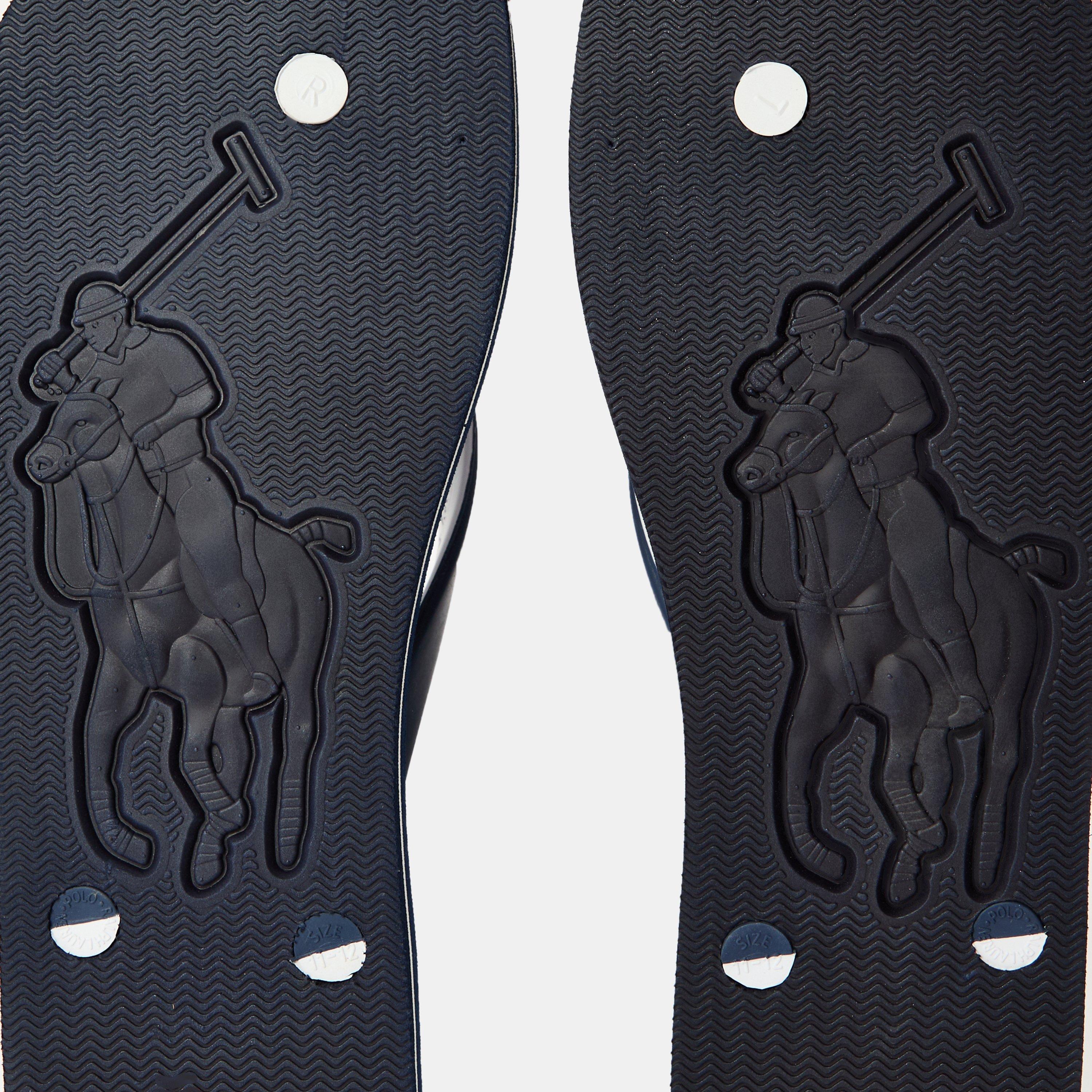 Navy/White - Polo Ralph Lauren - Polo Flip Flops Sn62 - 3