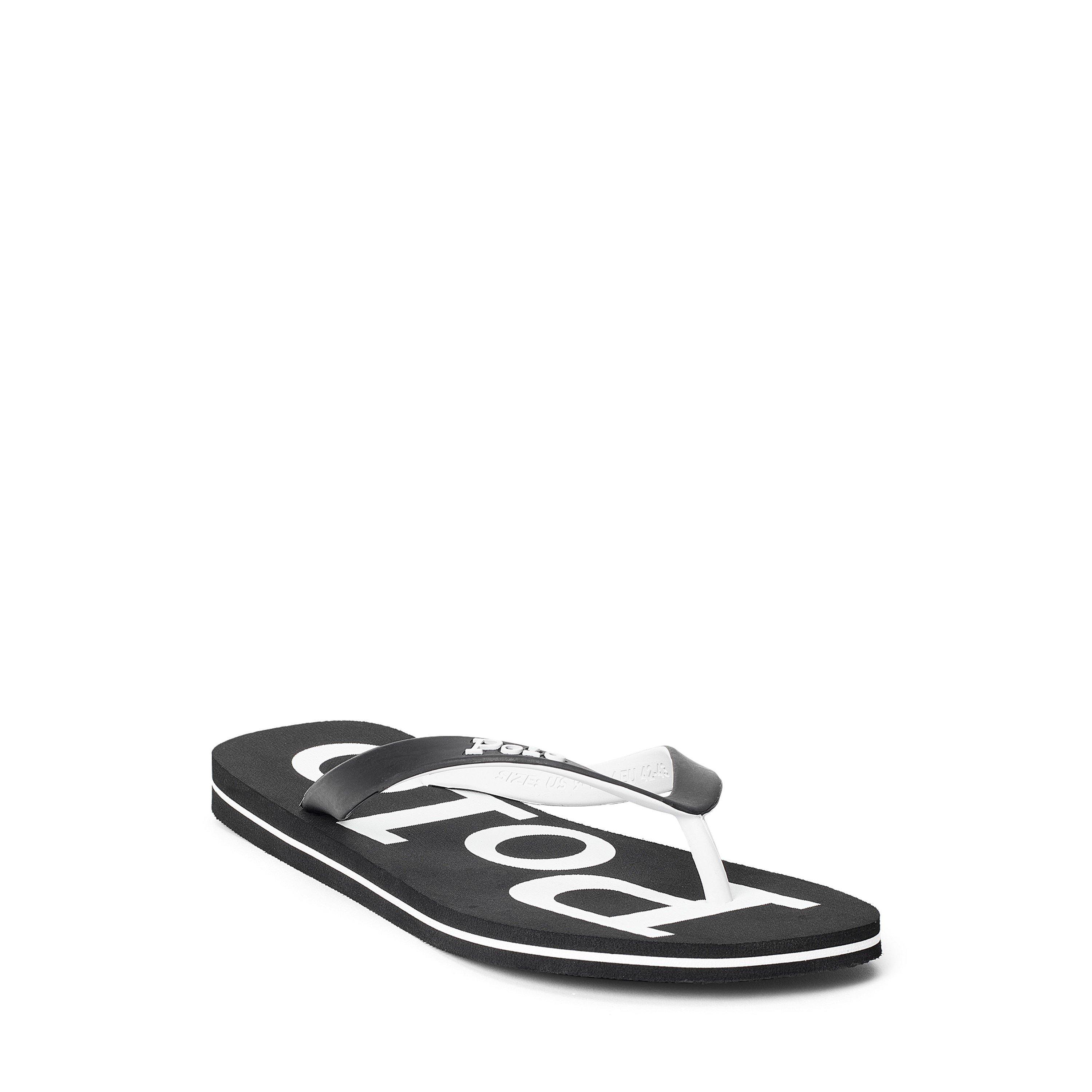 Black/White - Polo Ralph Lauren - Men's Pool Sliders - 2