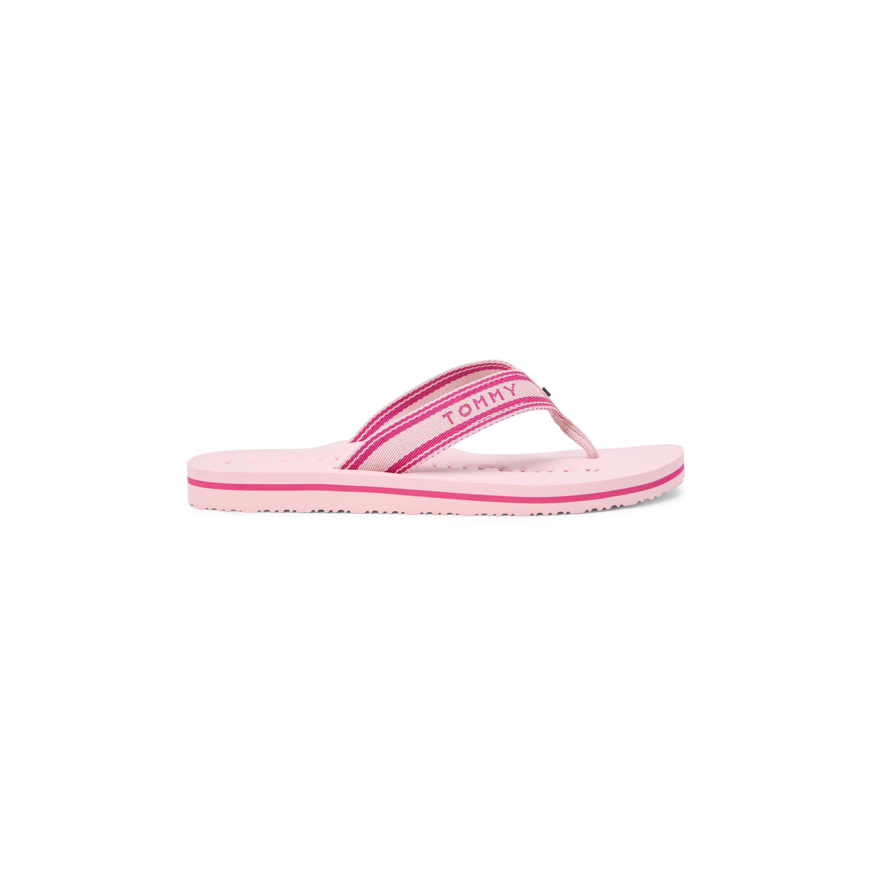 Tommy Hilfiger Women's Flip Flops - Foggy Pink - 6 (39)