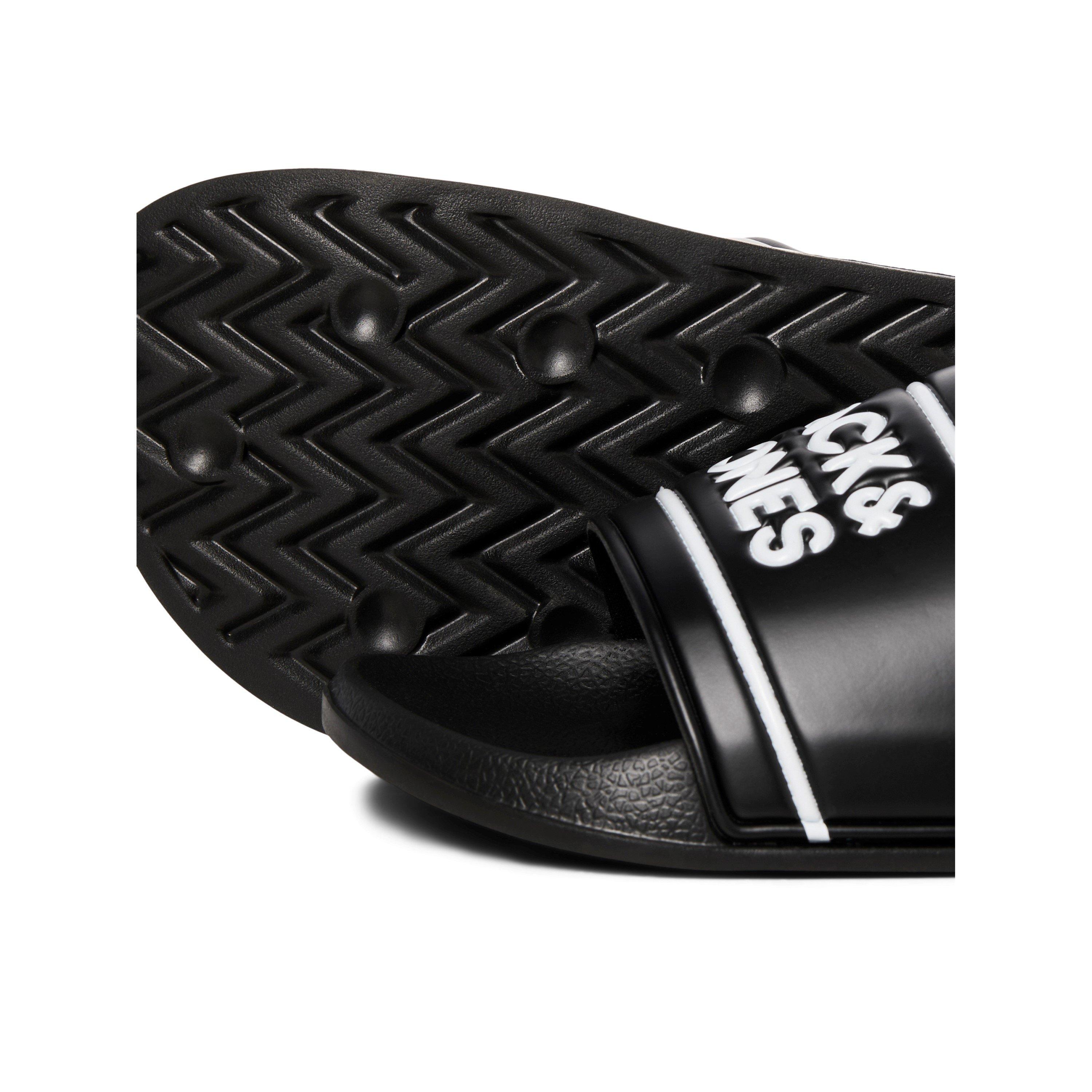 Anthracite - Jack and Jones - Men's Pool Sliders - 2