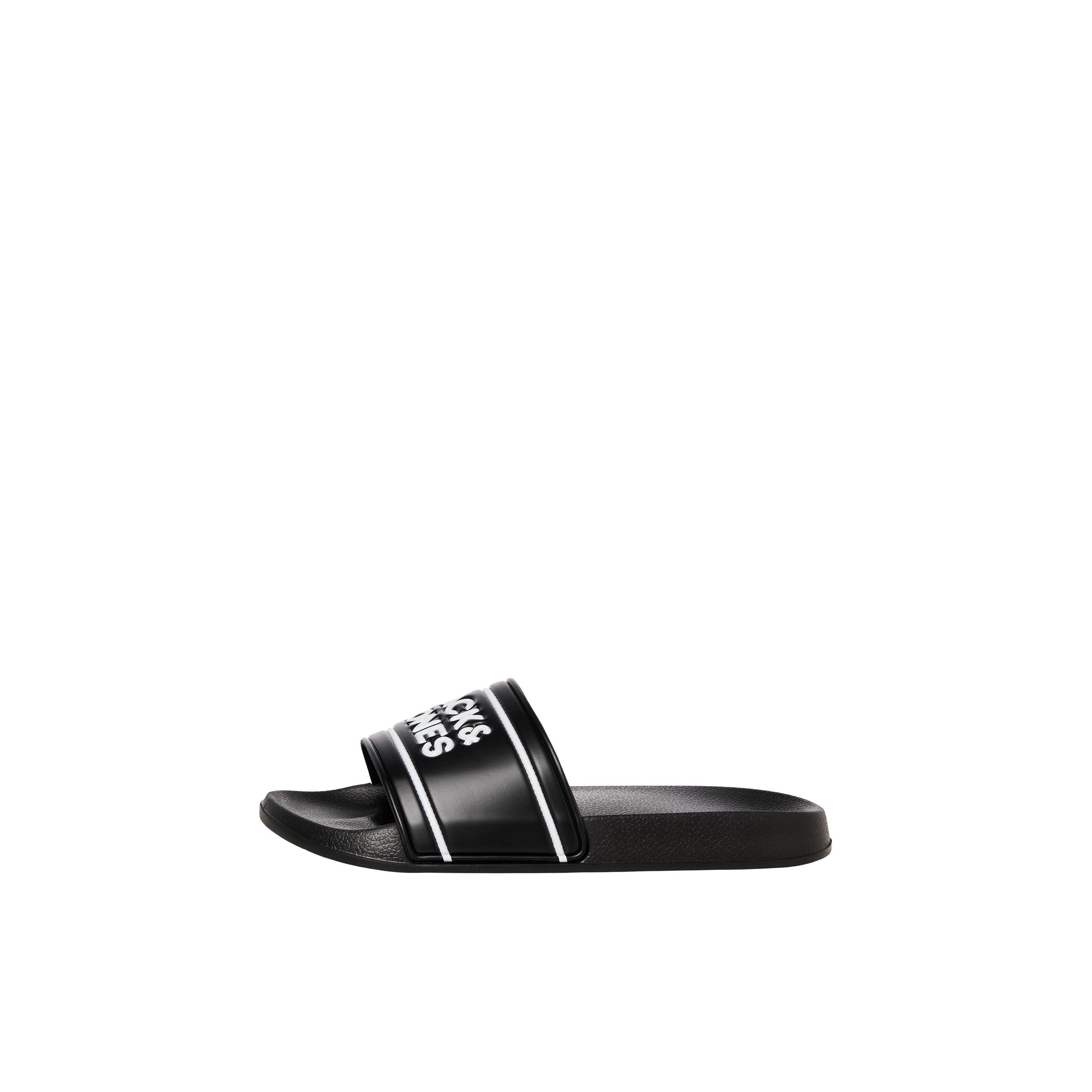 Anthracite - Jack and Jones - Men's Pool Sliders - 4
