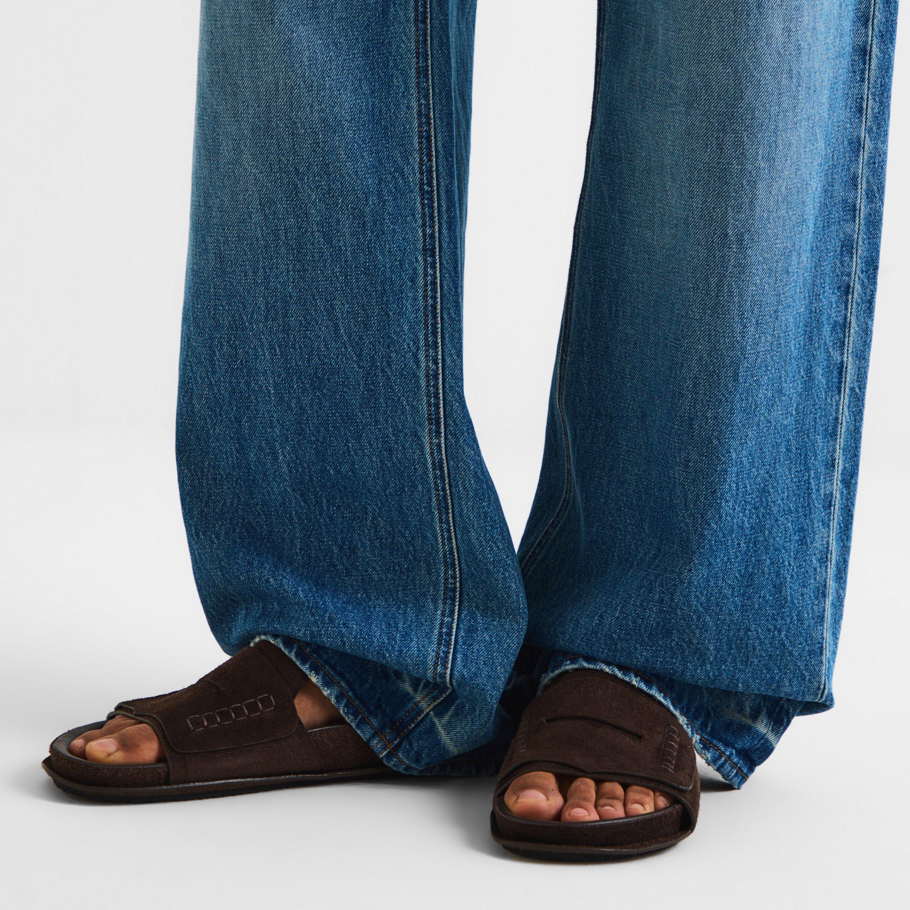 Brown - Jacquemus - Men's Jacquard Pool Sliders - 3