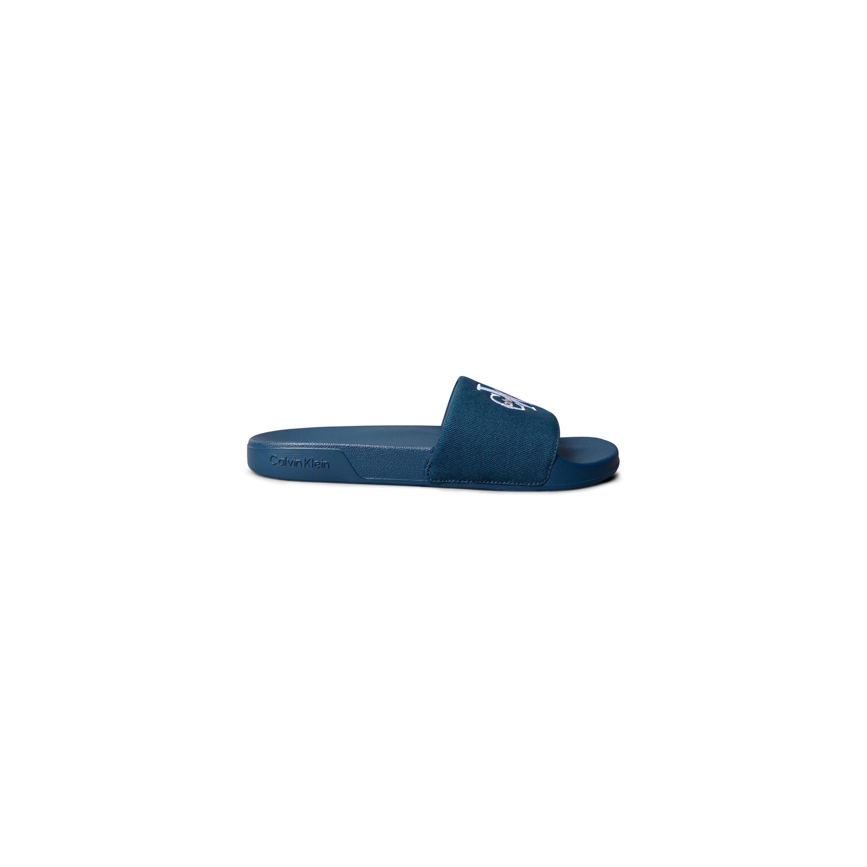 Calvin Klein Men's Pool Sliders - Ck Navy - 10 (44)