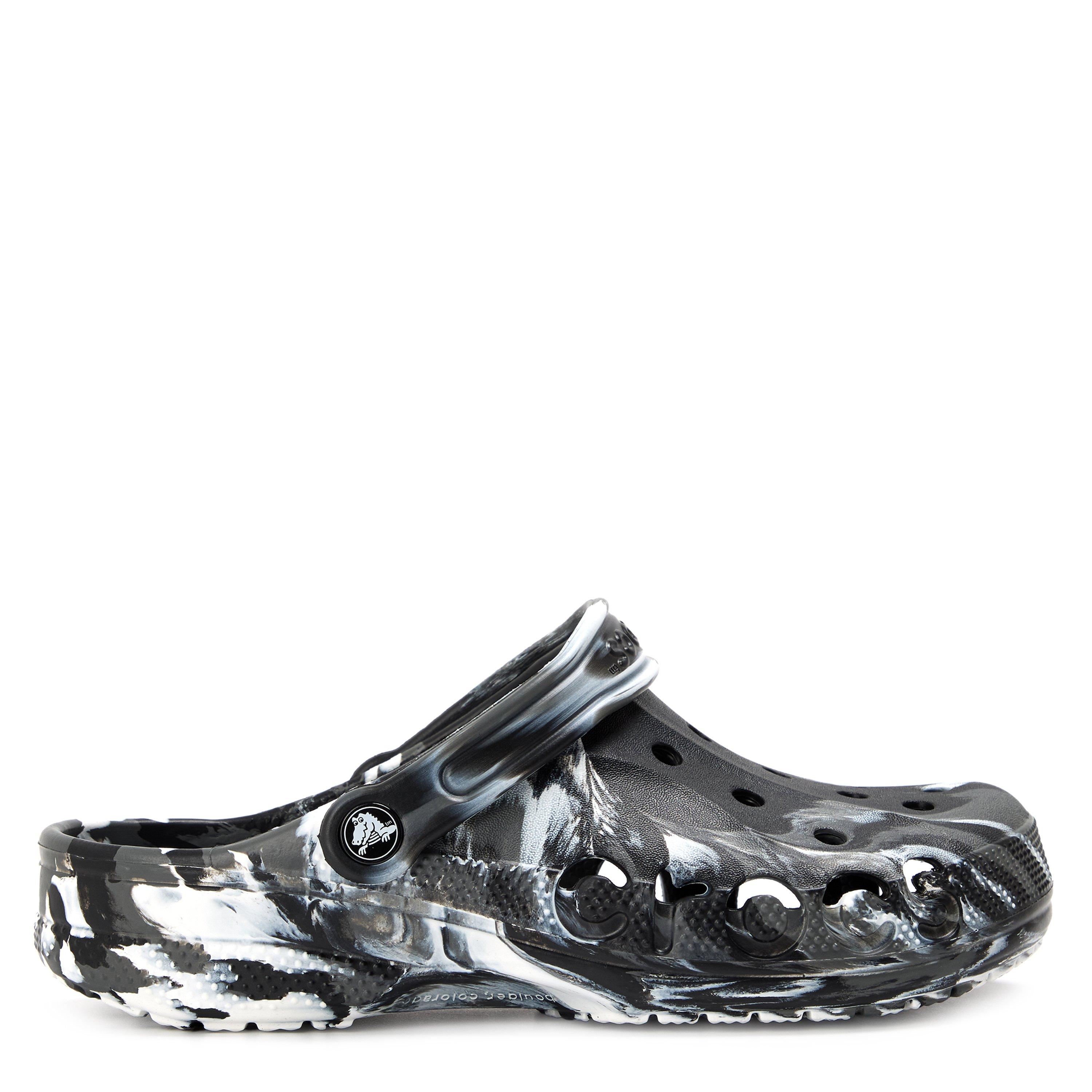 Mármol negro - Crocs - Men's Baya Clogs - 1