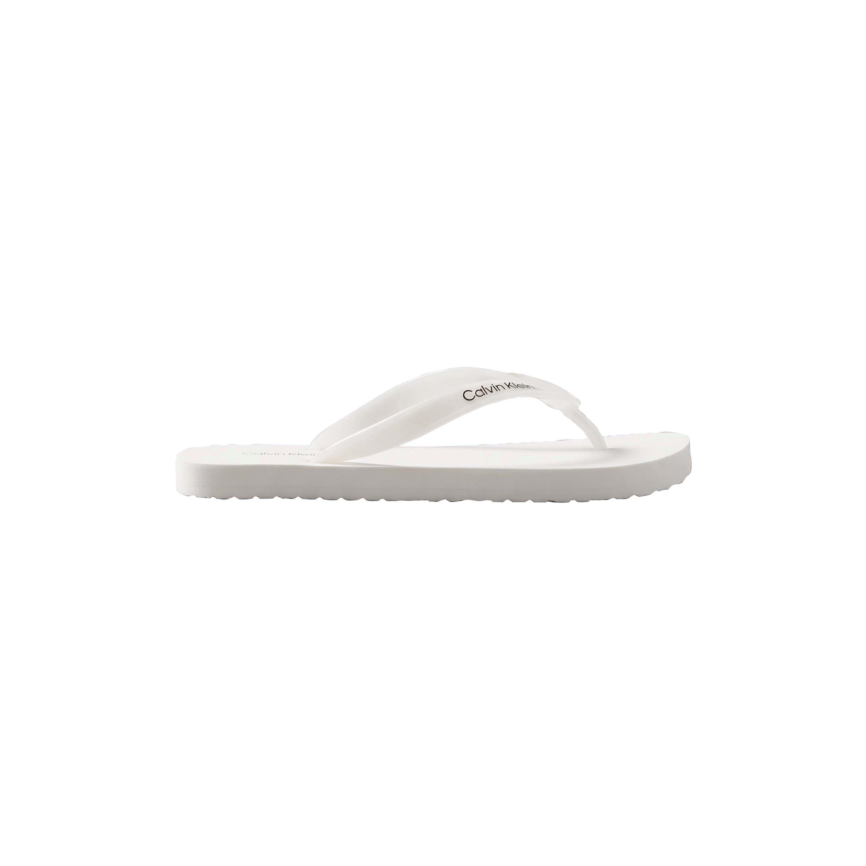 Calvin Klein Women's Flip Flops - Bright White - 3.5 (36)