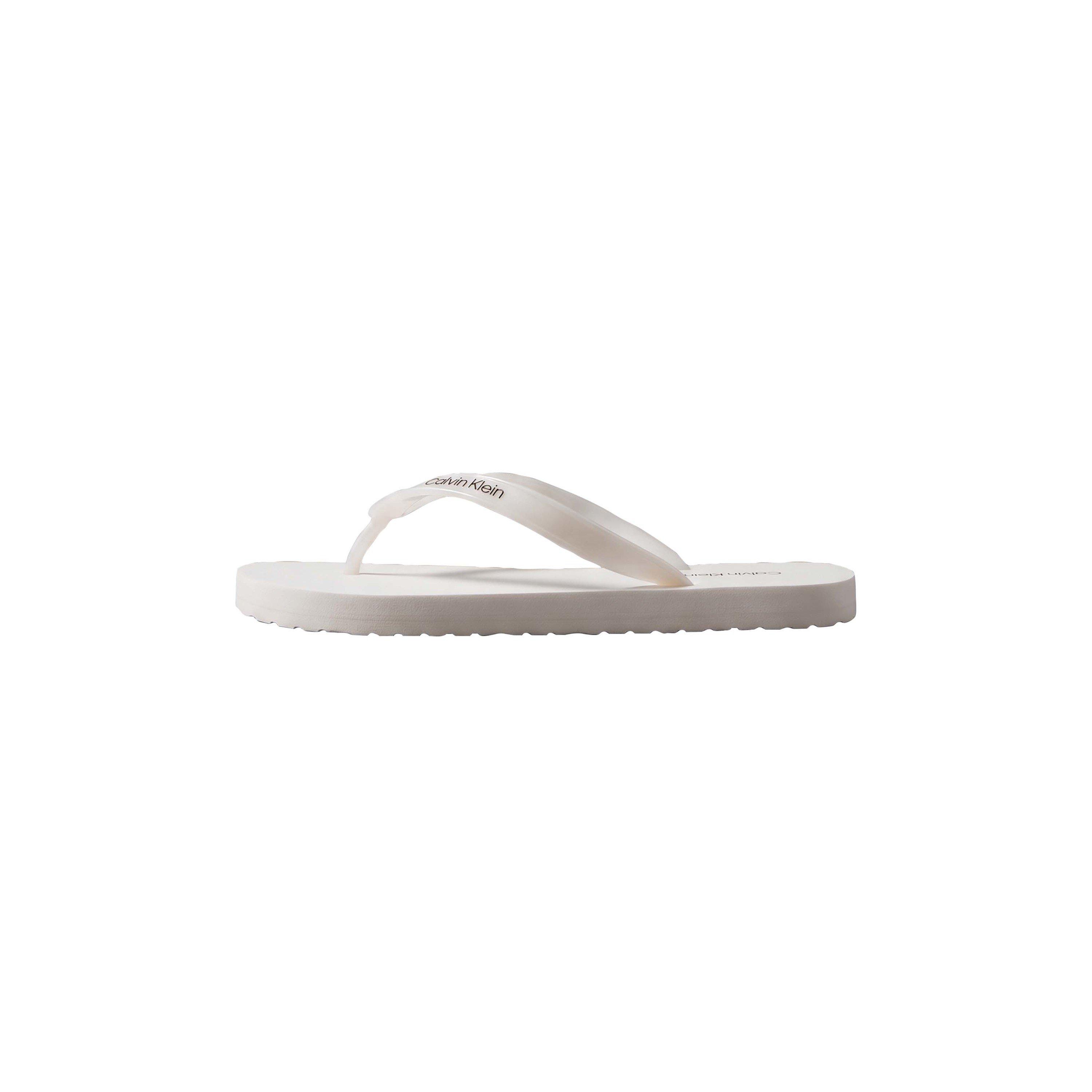 Bright White - Calvin Klein - Women's Flip Flops - 6