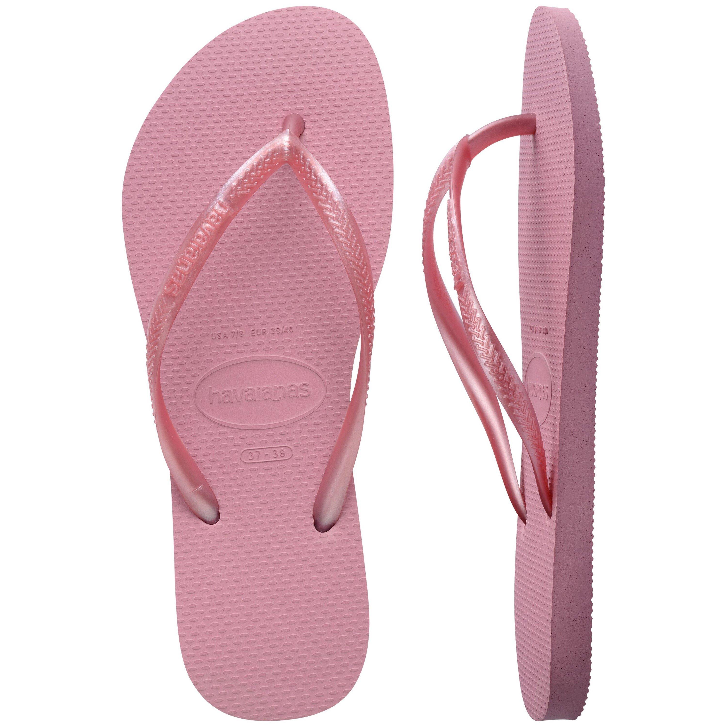 Rose Chiffon - Havaianas - Women's Slim Flip Flops - 5
