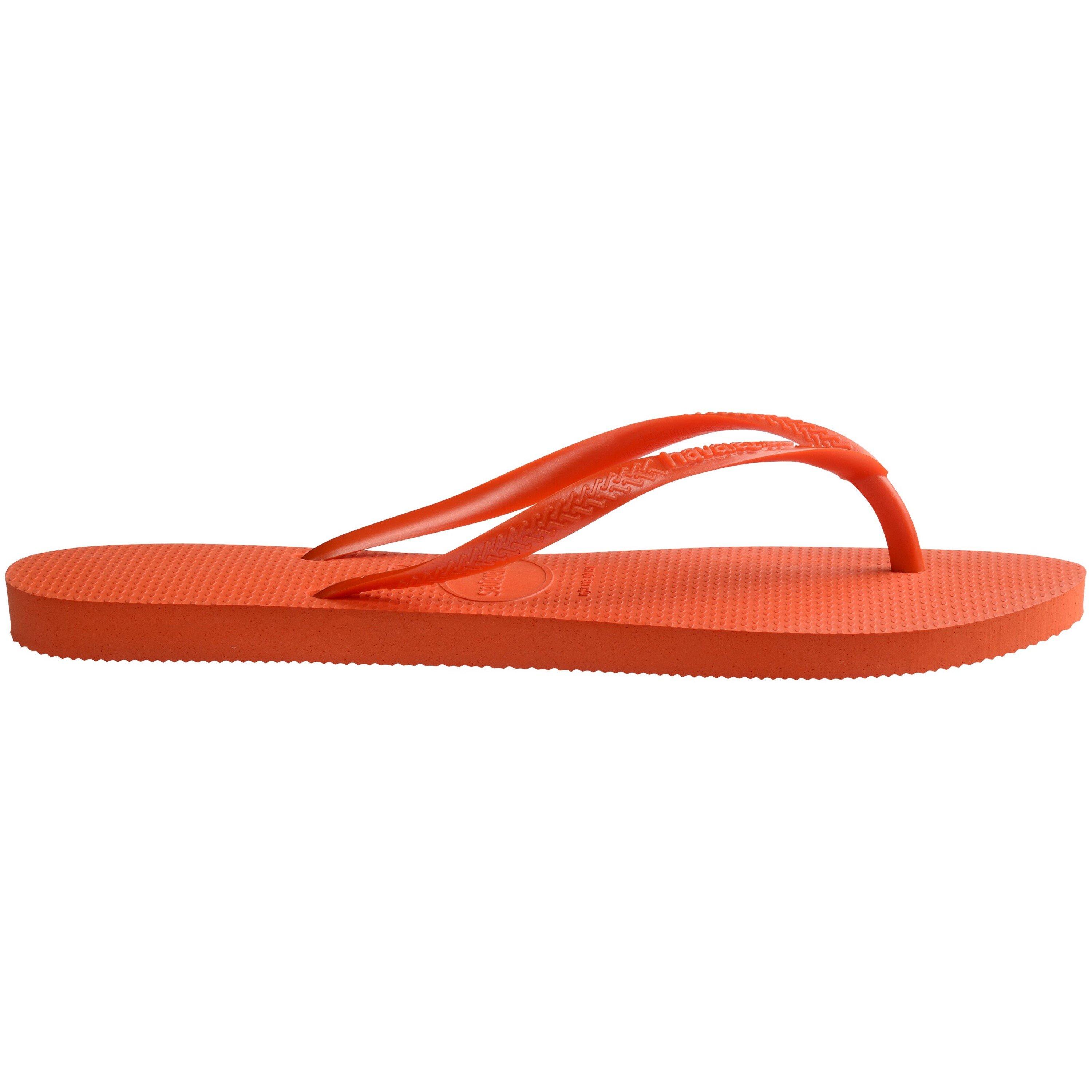 Sunset Orange - Havaianas - Women's Slim Flip Flops - 3