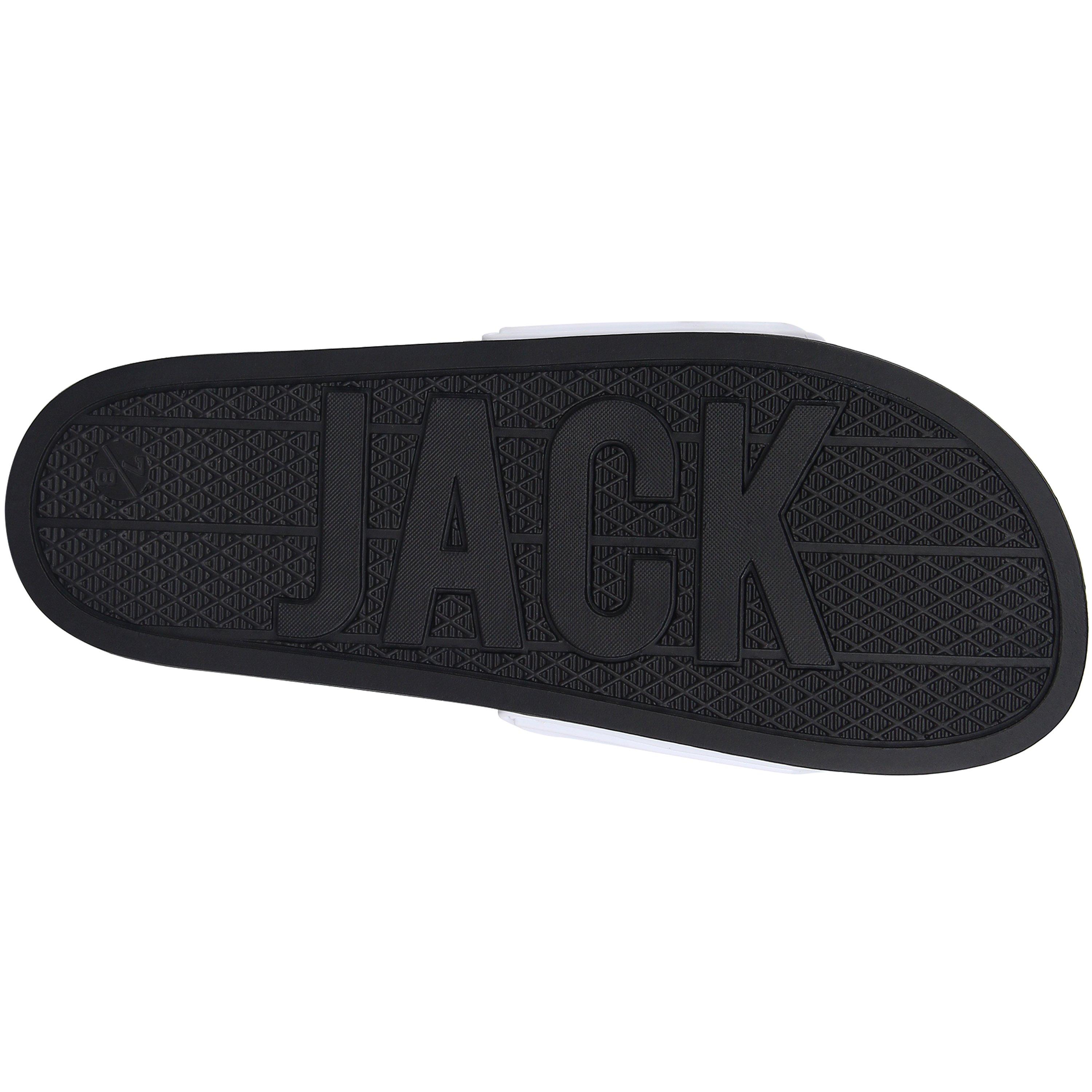 White/Black - Jack Wills - Logo Sliders - 6