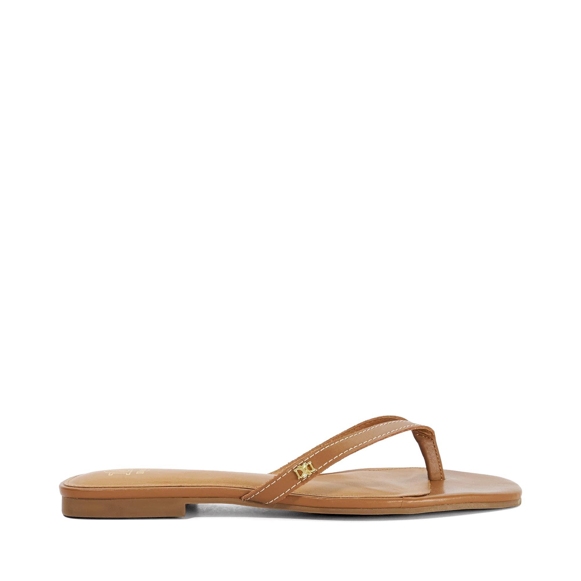 Dune London Women's Lasslie Flip Flops - Tan - 3 (36)