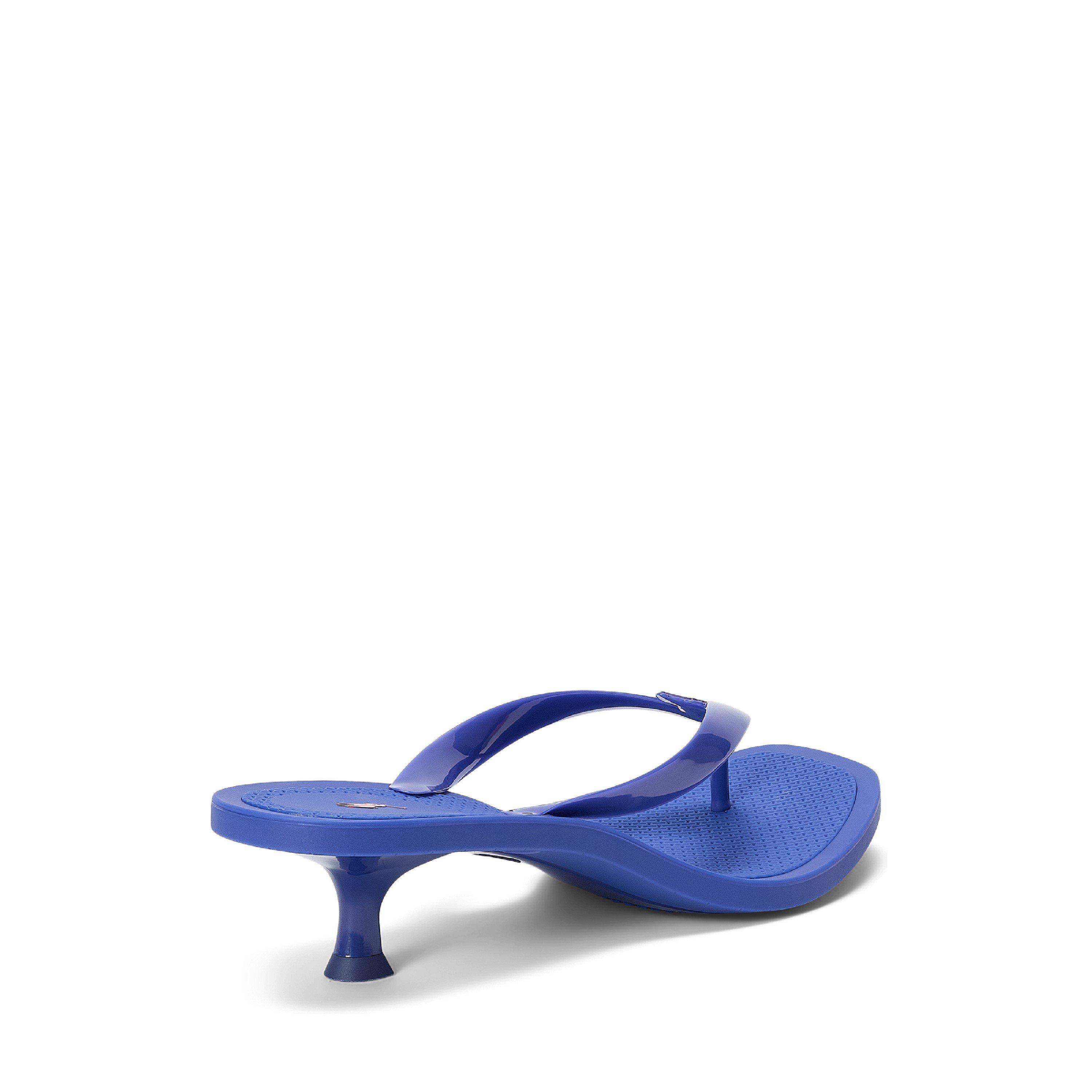 Sapphire Blue - Polo Ralph Lauren - Womens Flip Flops - 4