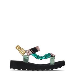 Be You Girls Metallic Trekker Sandal