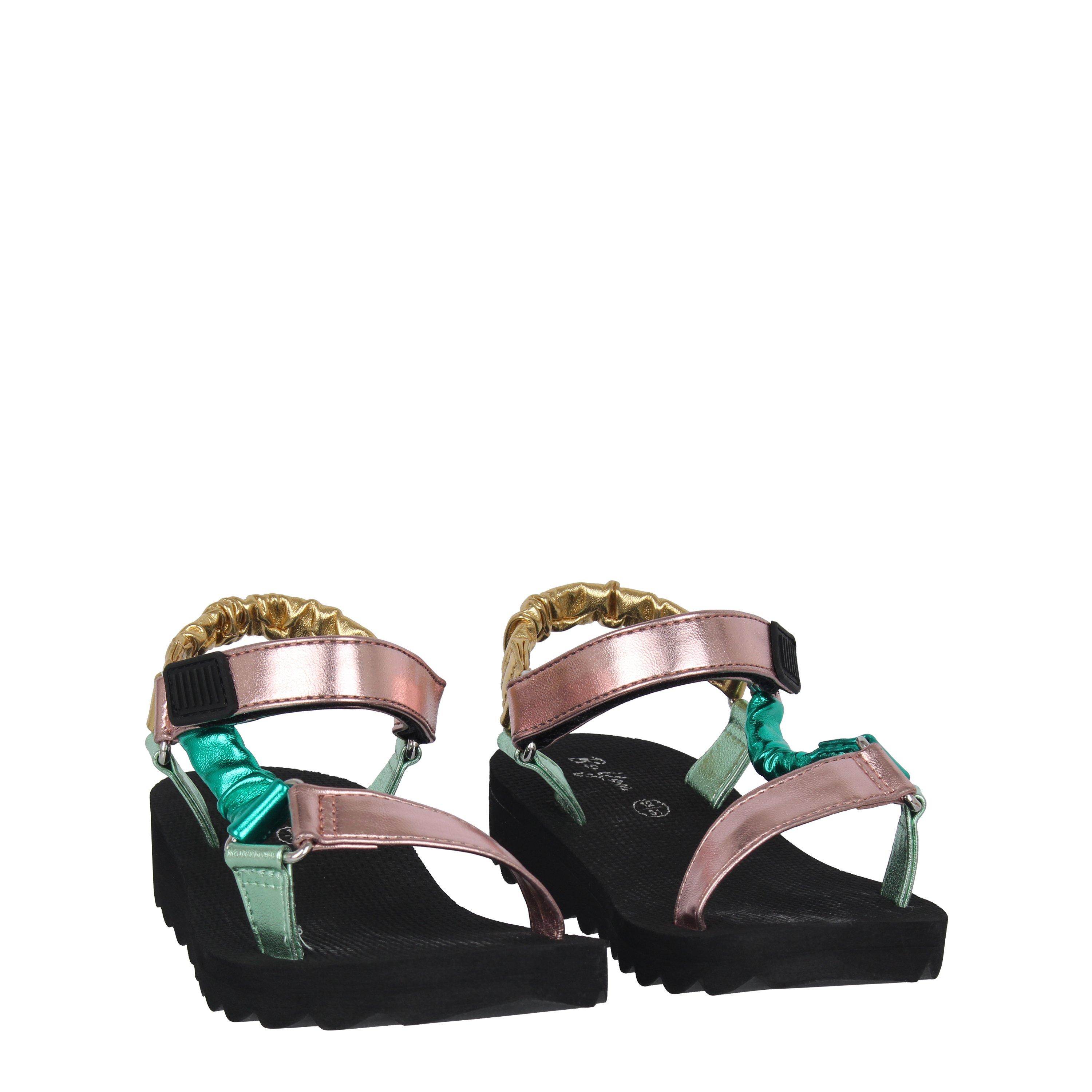 Multi - Be You - Studio Girls Metallic Trekker Sandal - 3