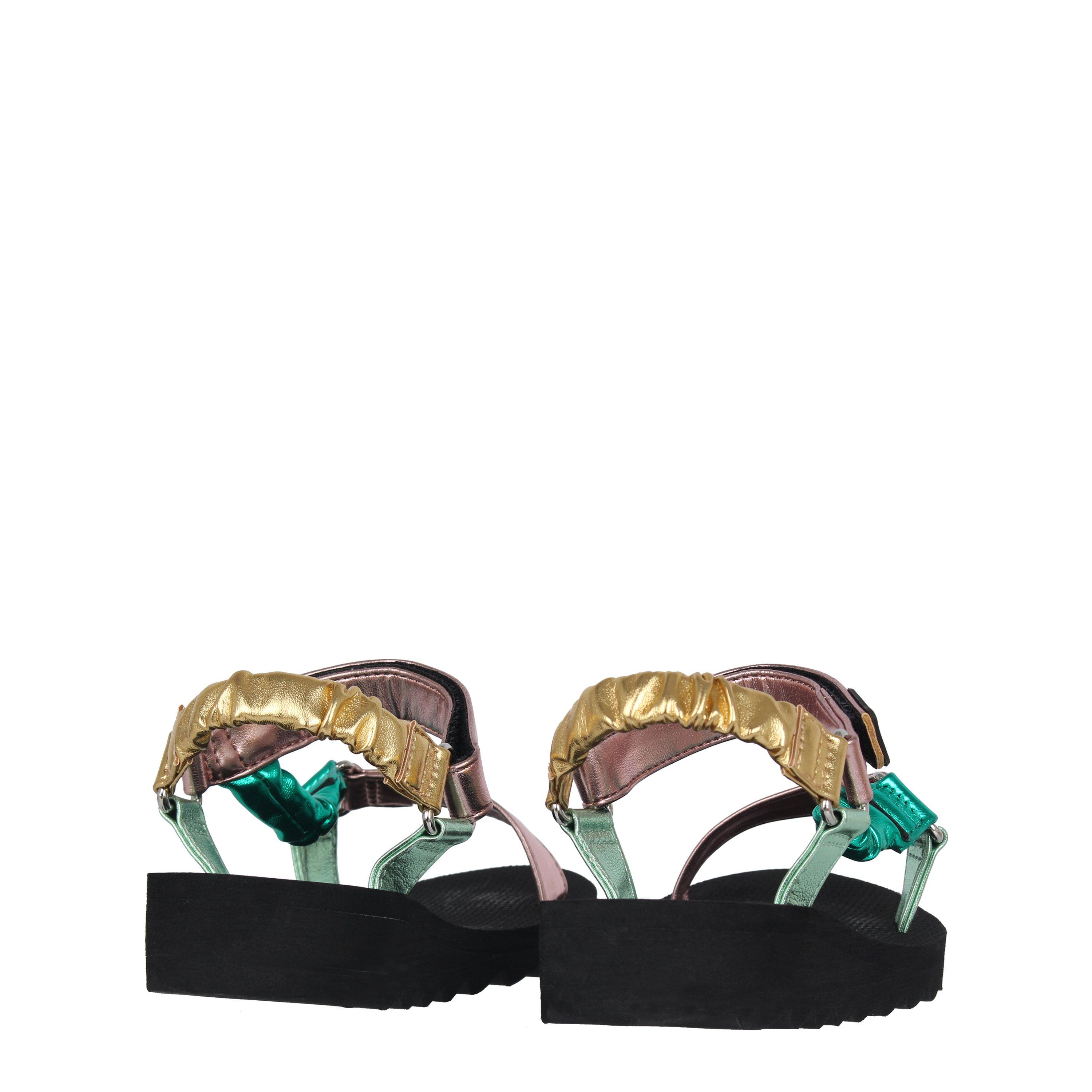 Multi - Be You - Studio Girls Metallic Trekker Sandal - 4