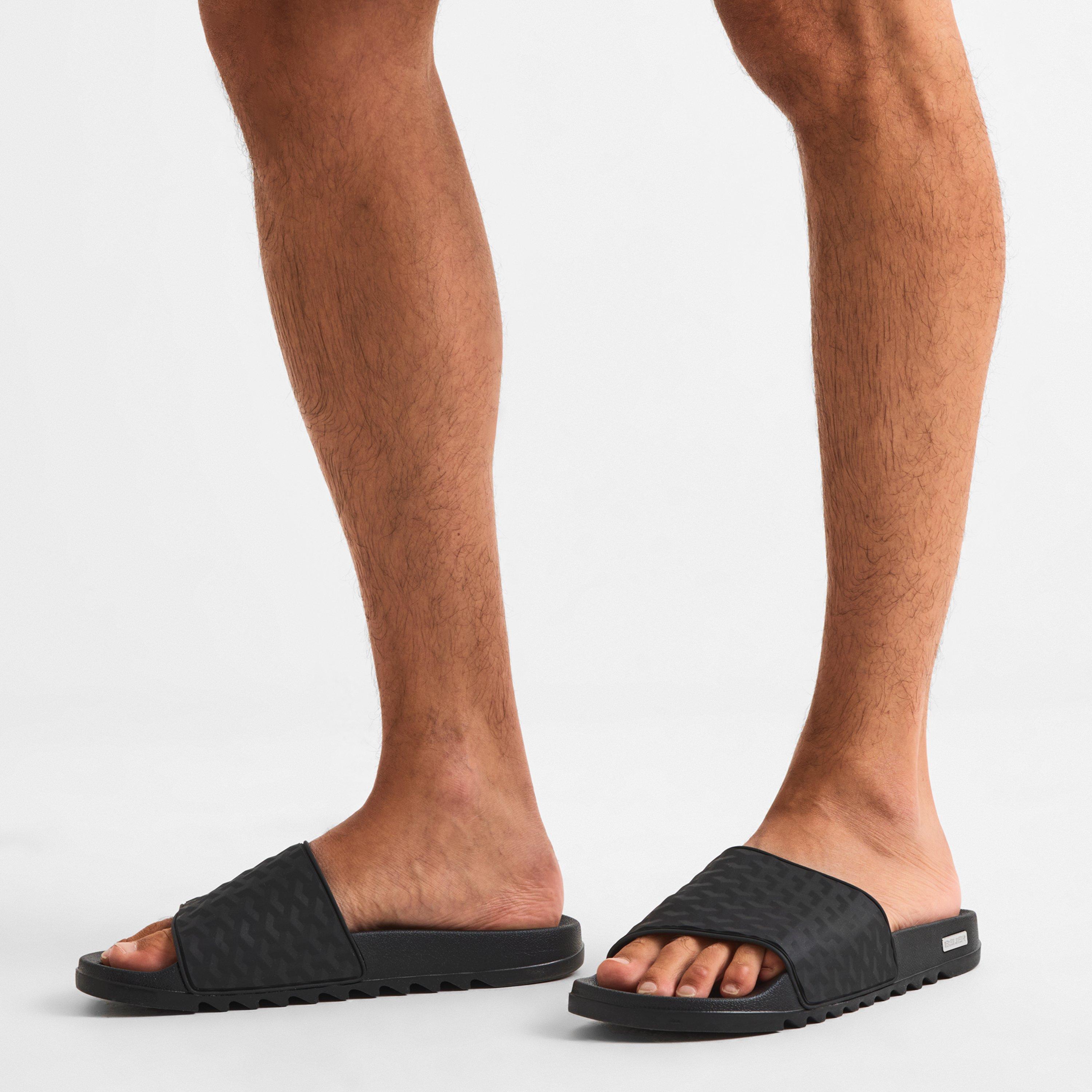 Black - BELIER - Mens Pool Sliders - 3