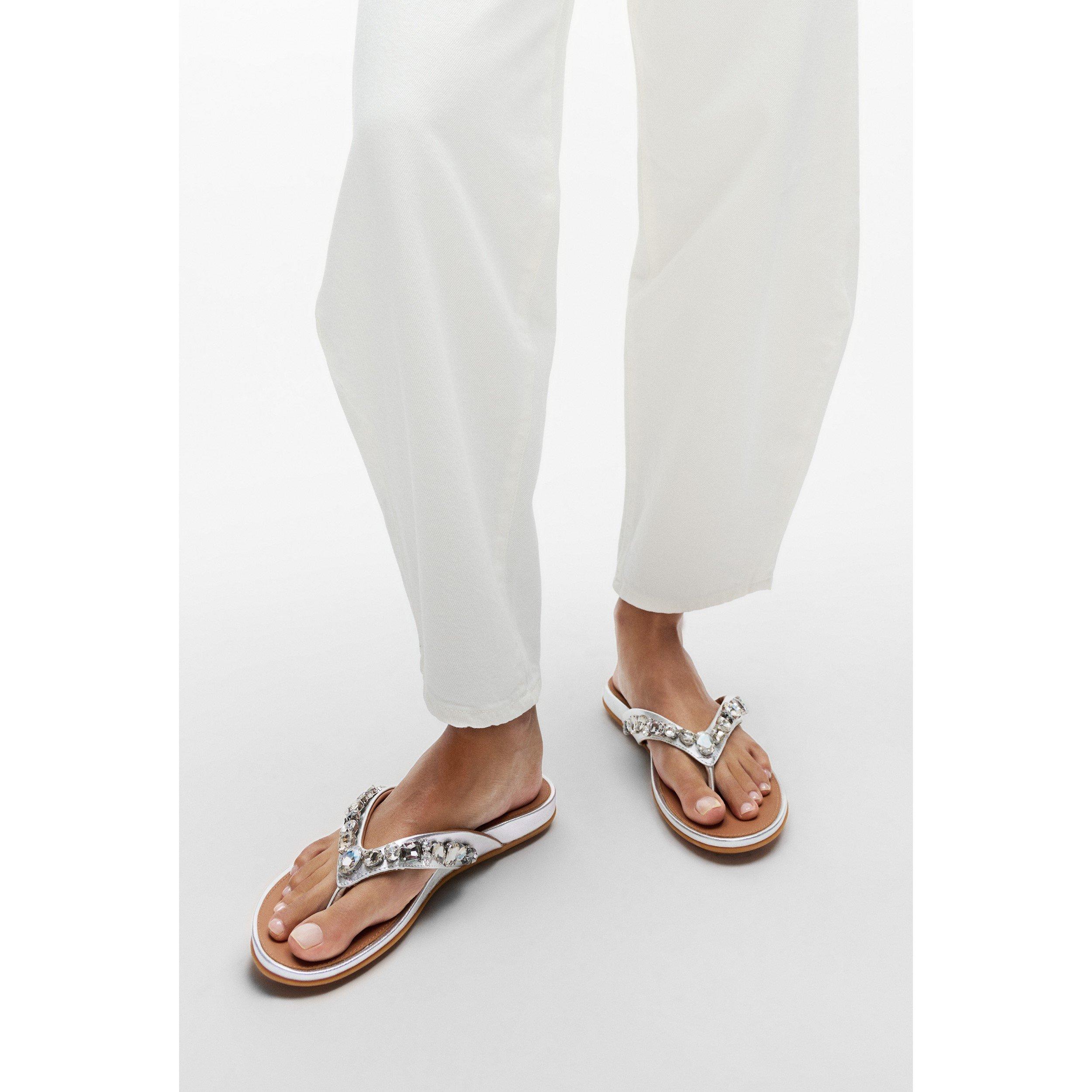 Argento - Fitflop - Women's Gracie Flip Flops - 2