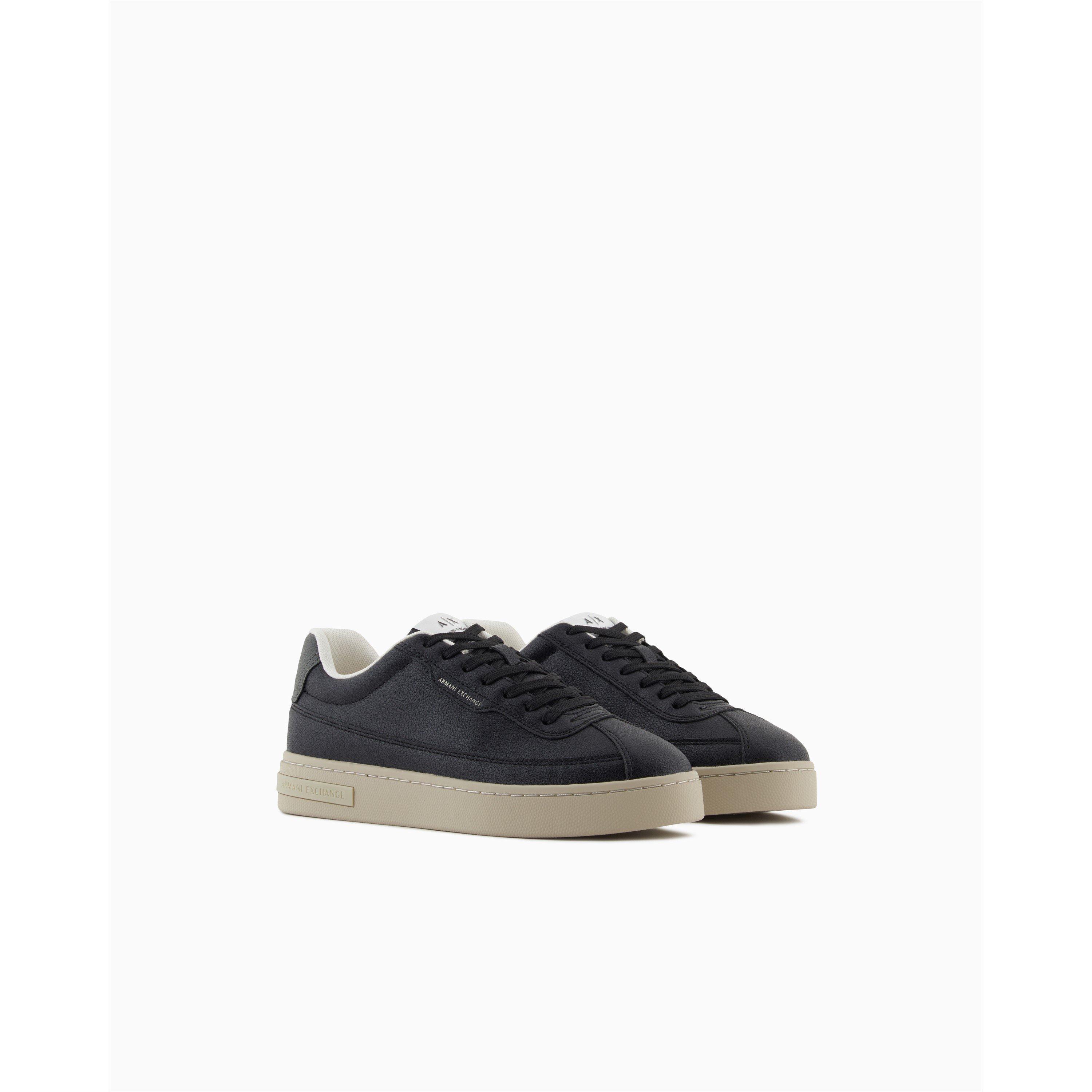 Armani Exchange Men's Pool Sliders - Black - 11 (46)
