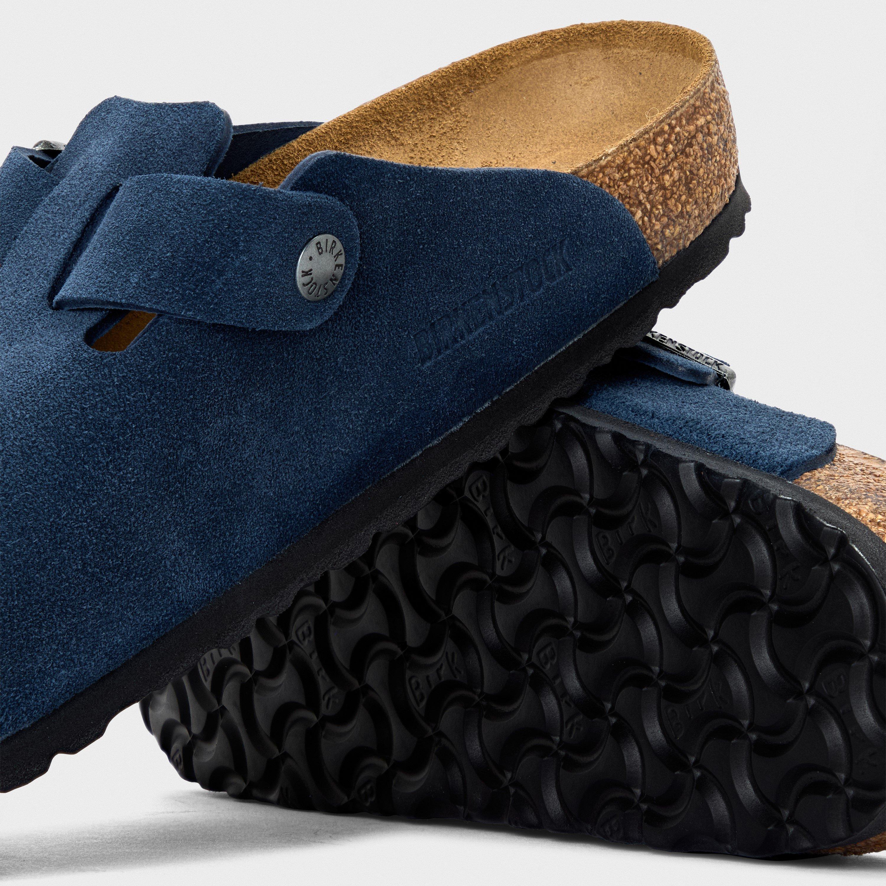 New Navy - Birkenstock - Boston Suede - 3