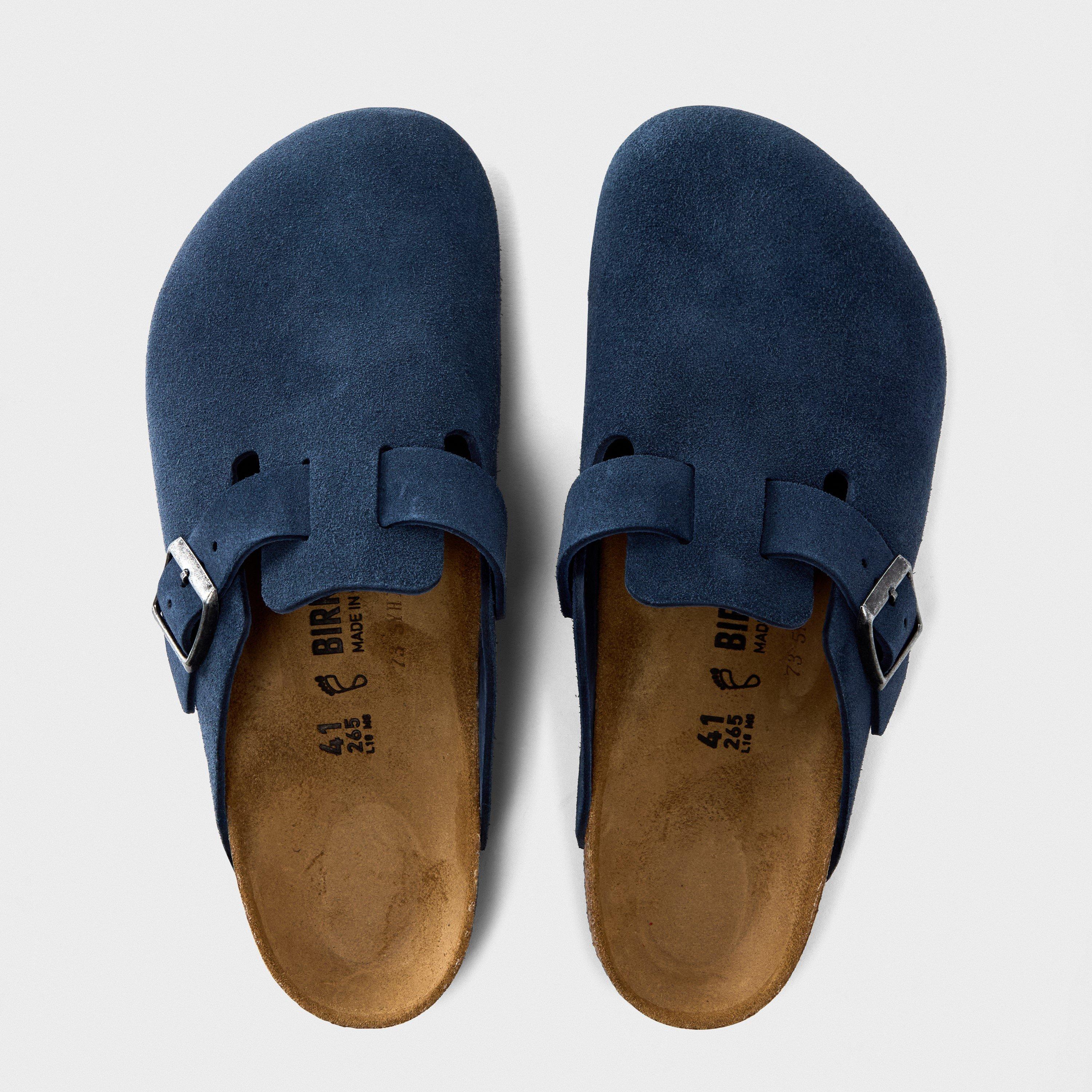 New Navy - Birkenstock - Boston Suede - 4
