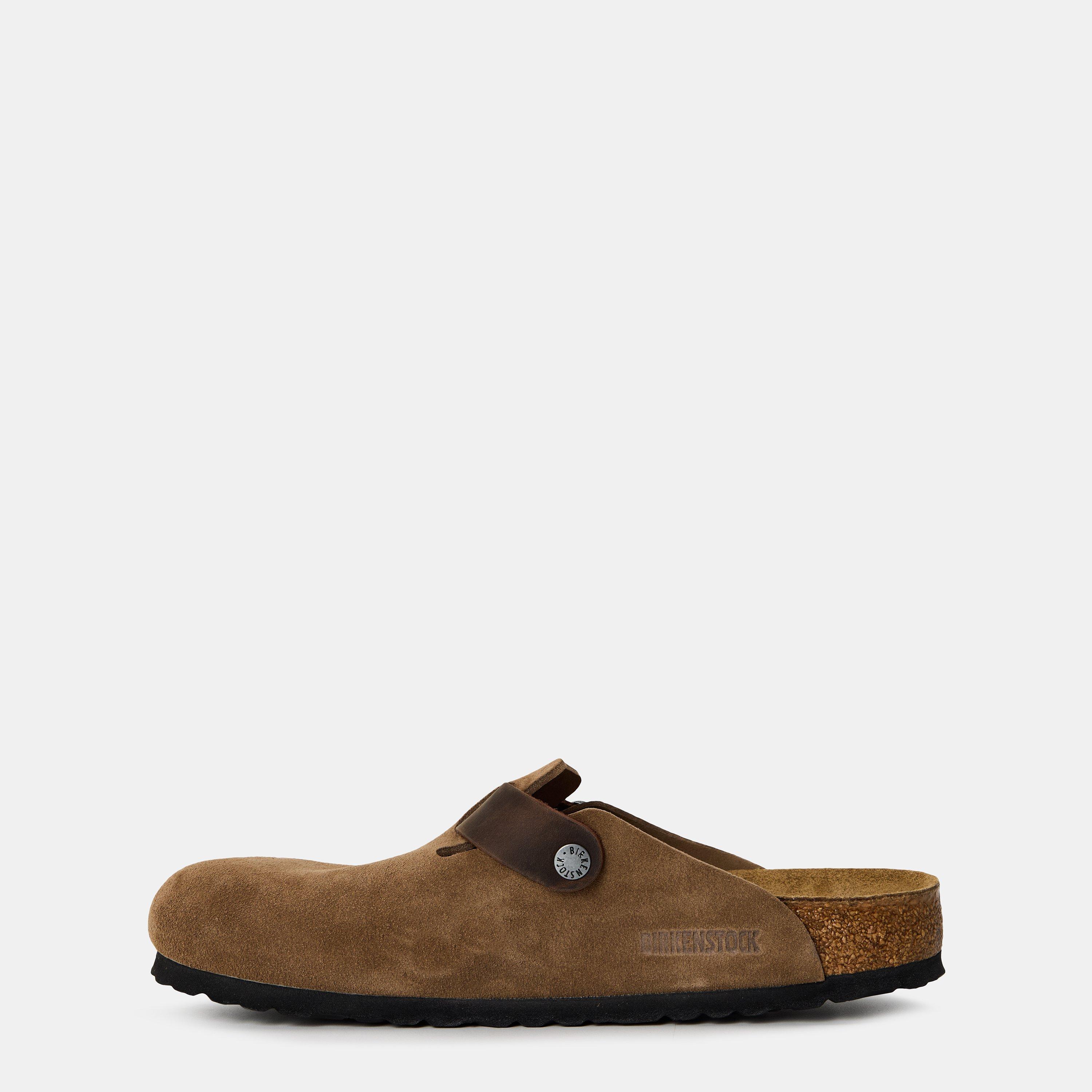 Dark Tea - Birkenstock - Boston Suede - 2