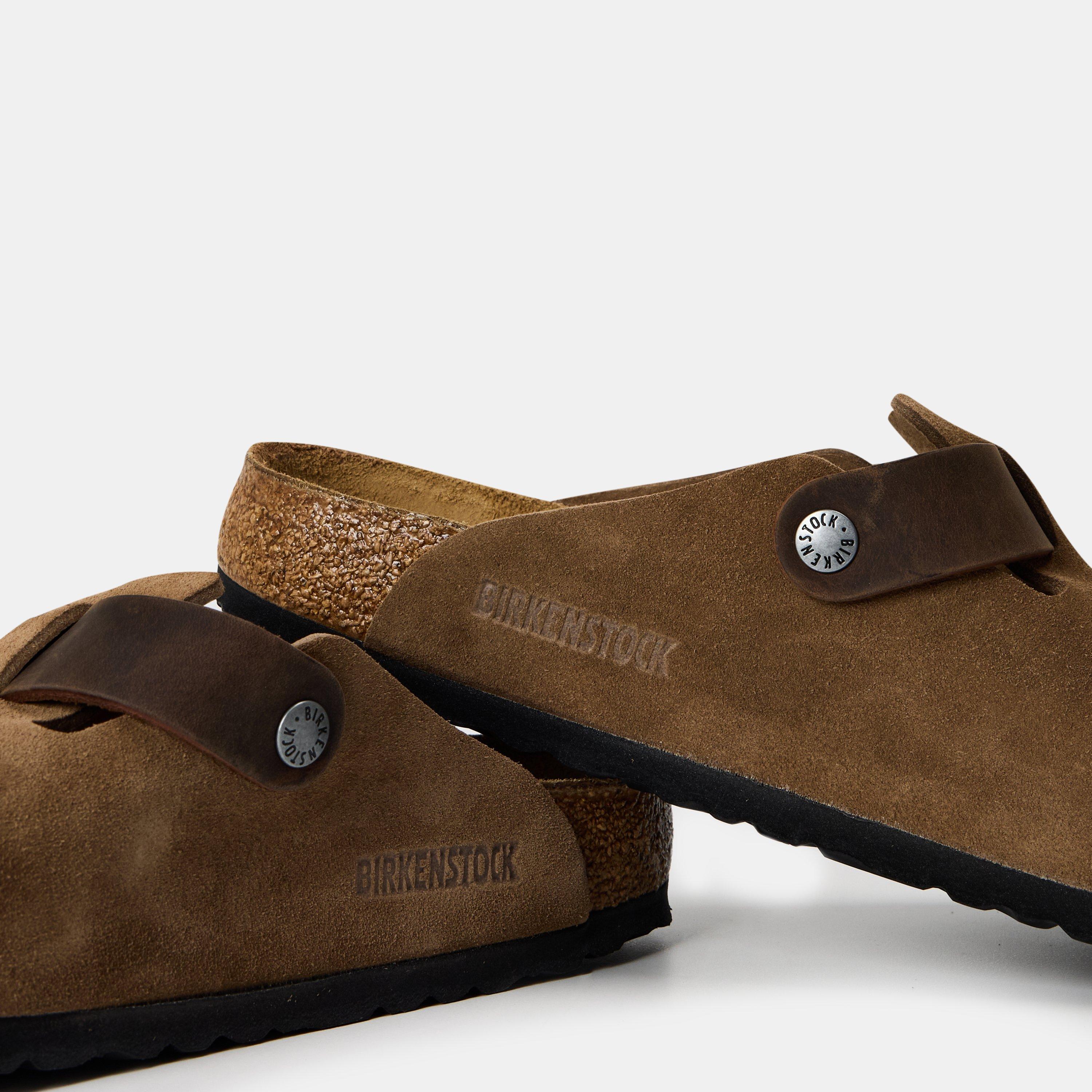 Dark Tea - Birkenstock - Boston Suede - 3